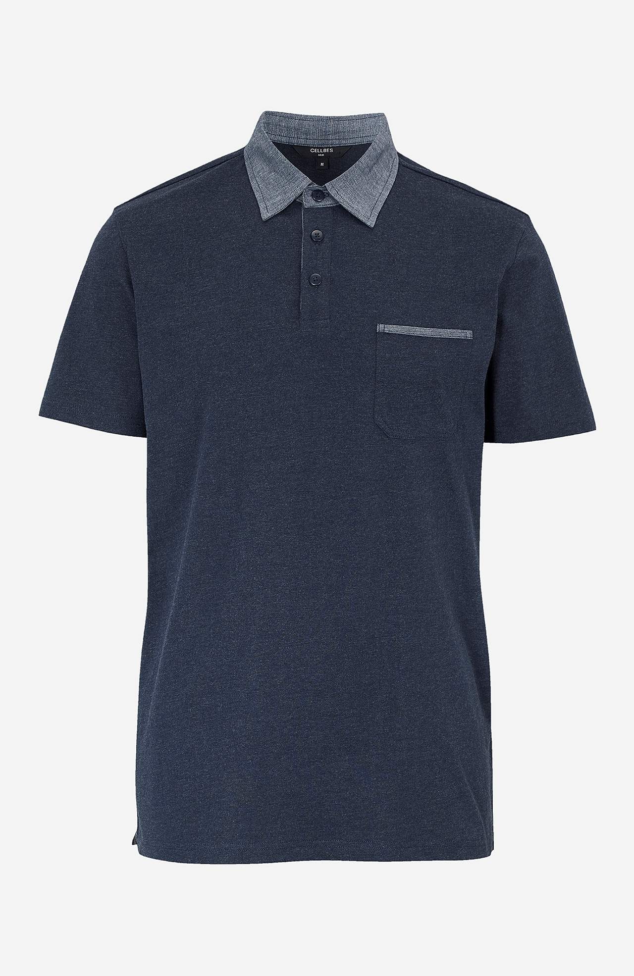 T-shirt with collar