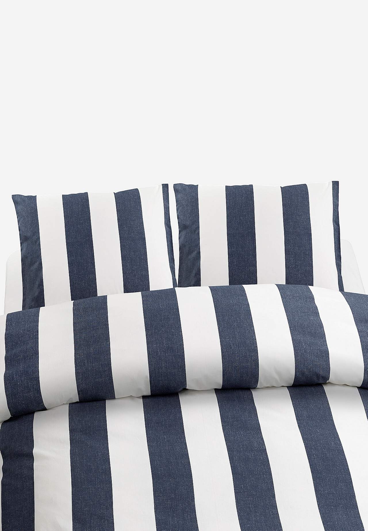 Duvet cover set 220x210 cm Block stripe kingsize