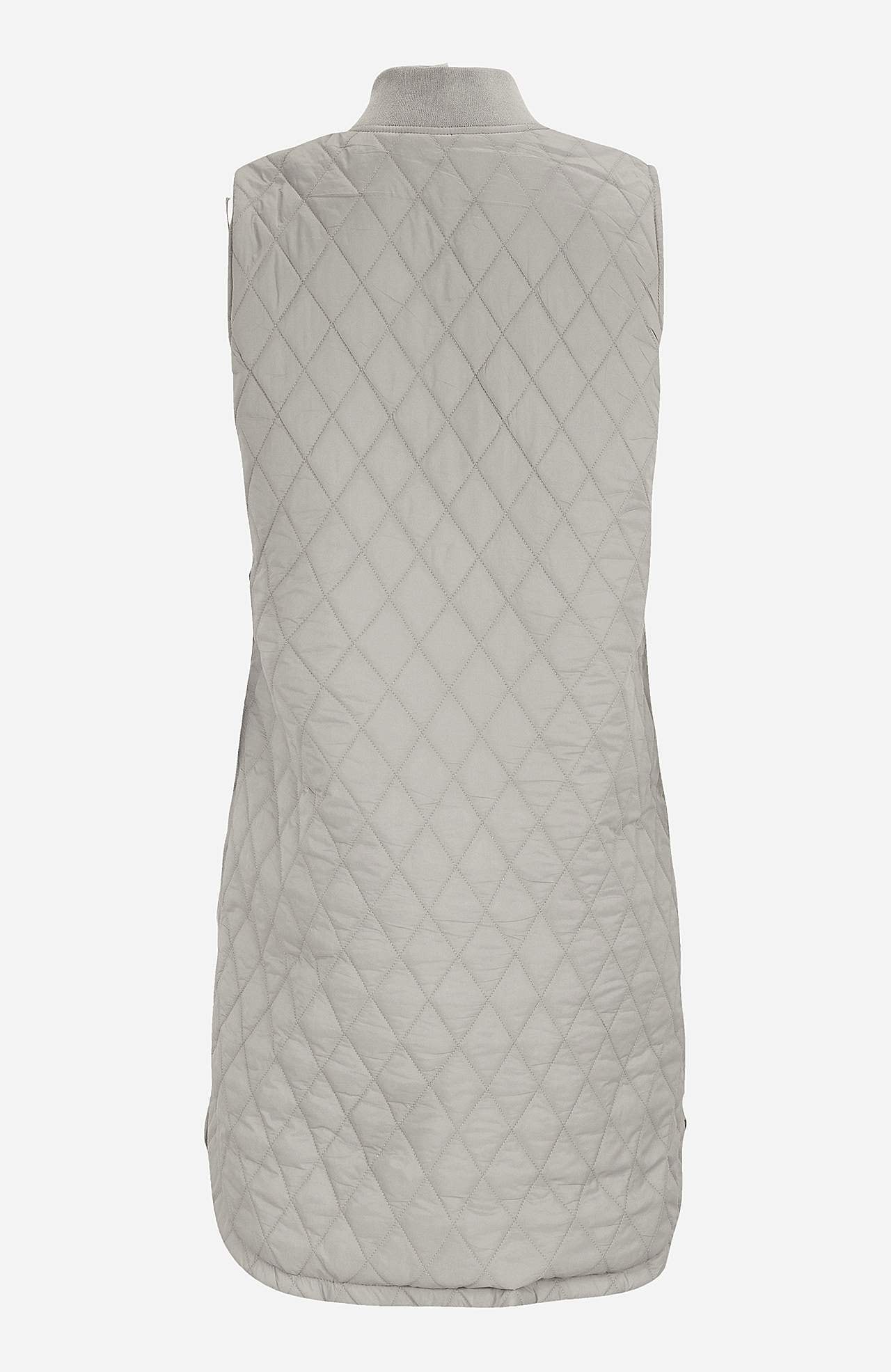 Quilted, long waistcoat Lena