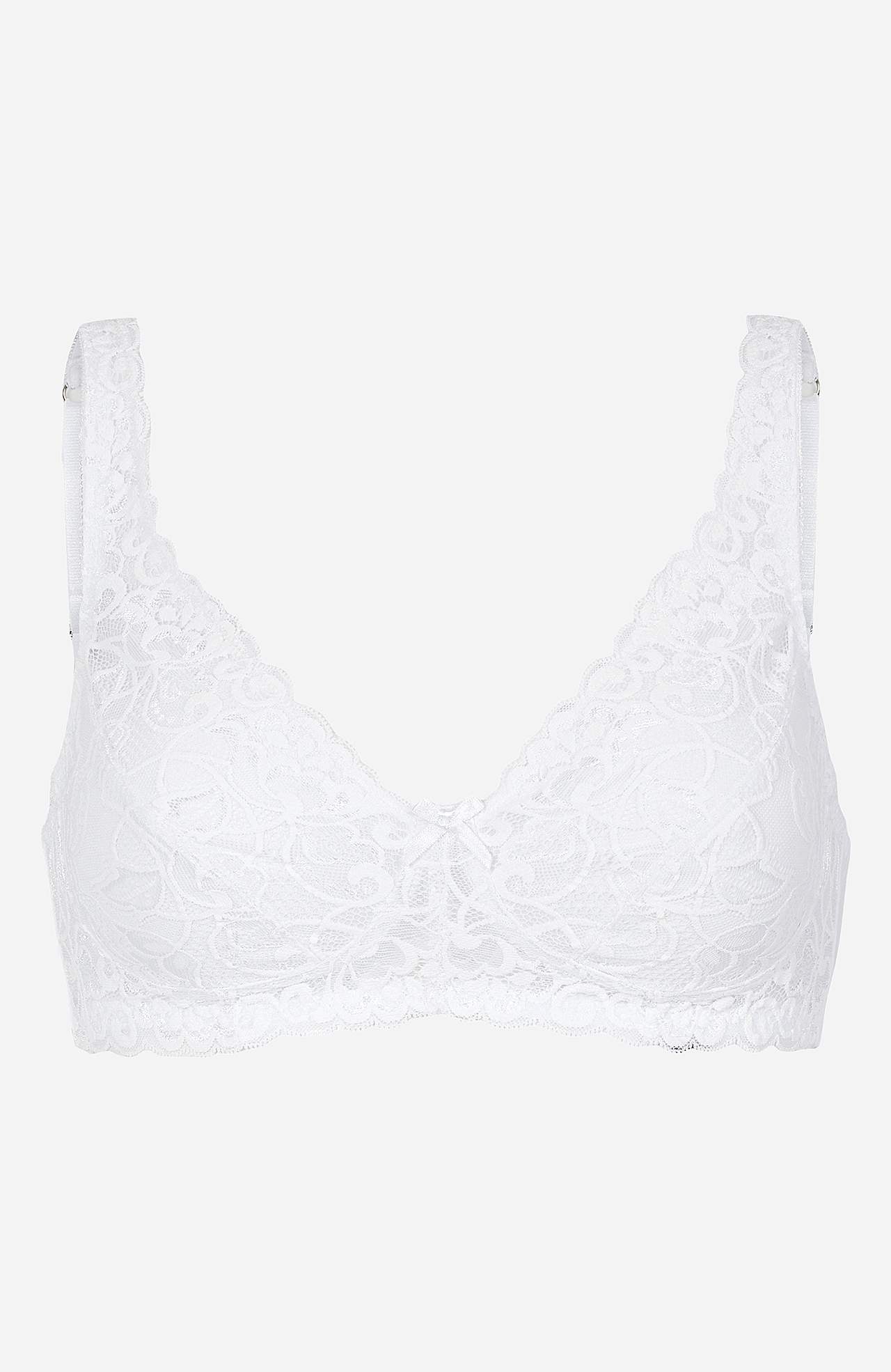 Lace bra without wire