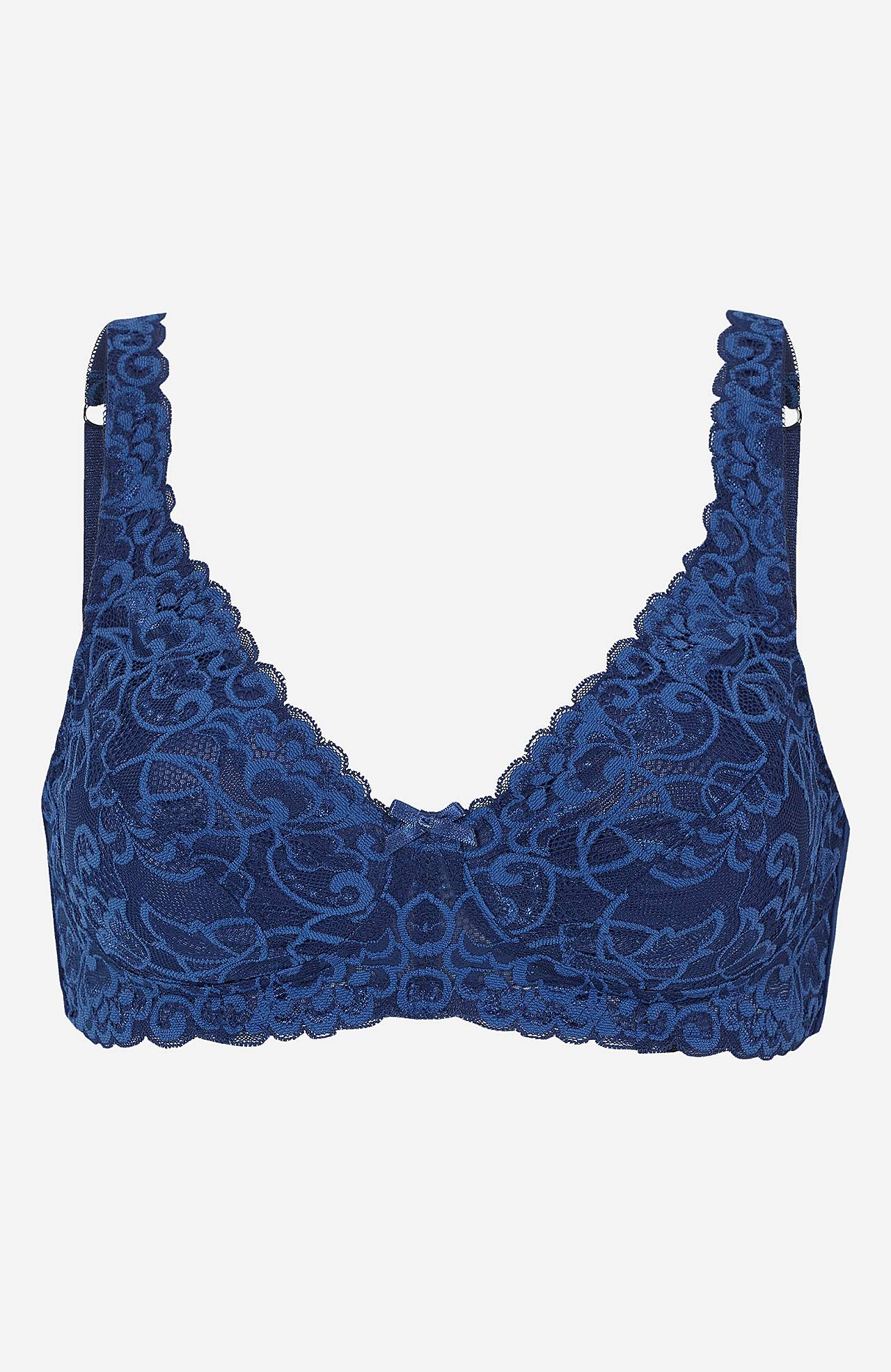 Lace bra without wire
