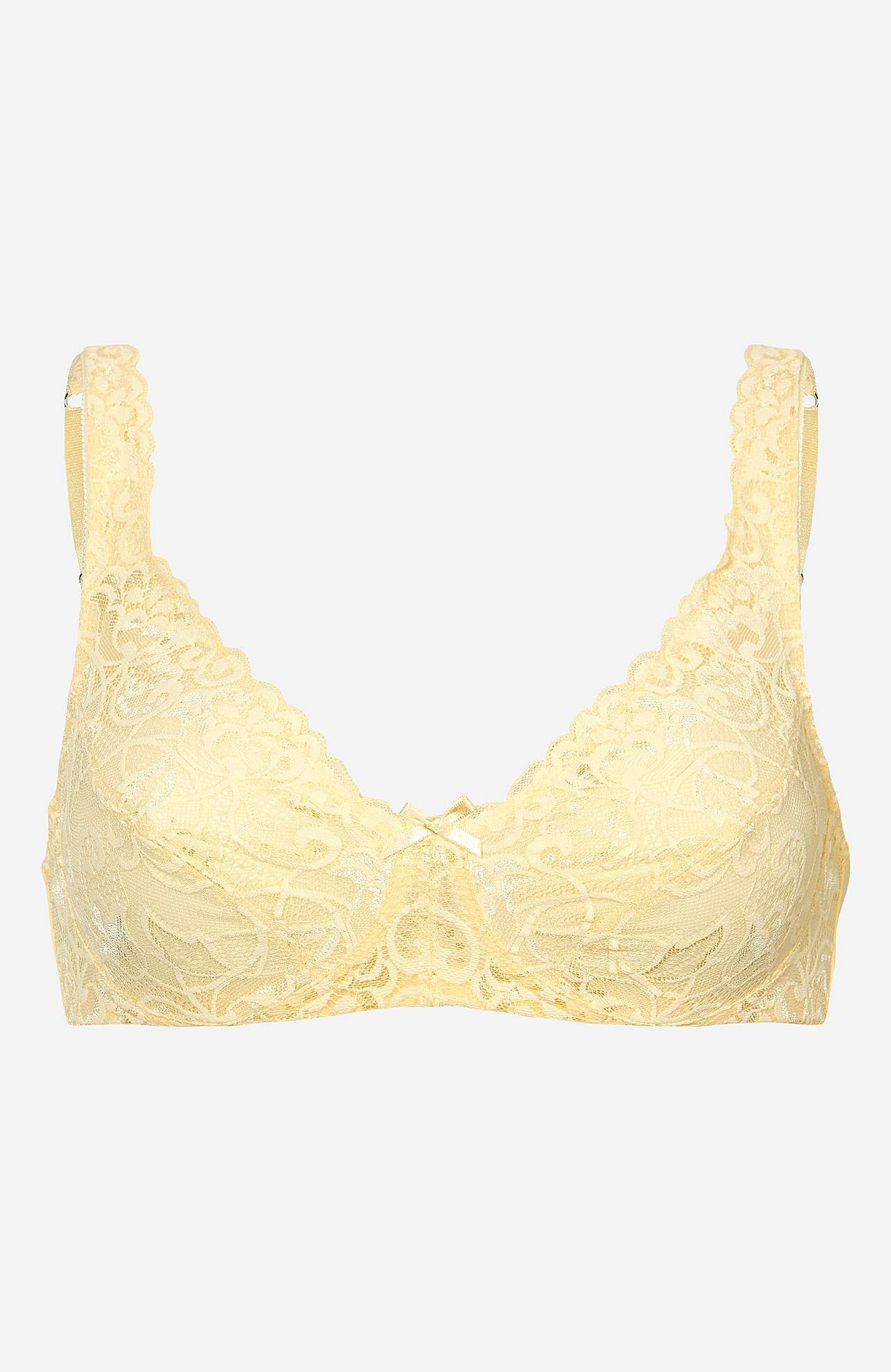 Lace bra without wire