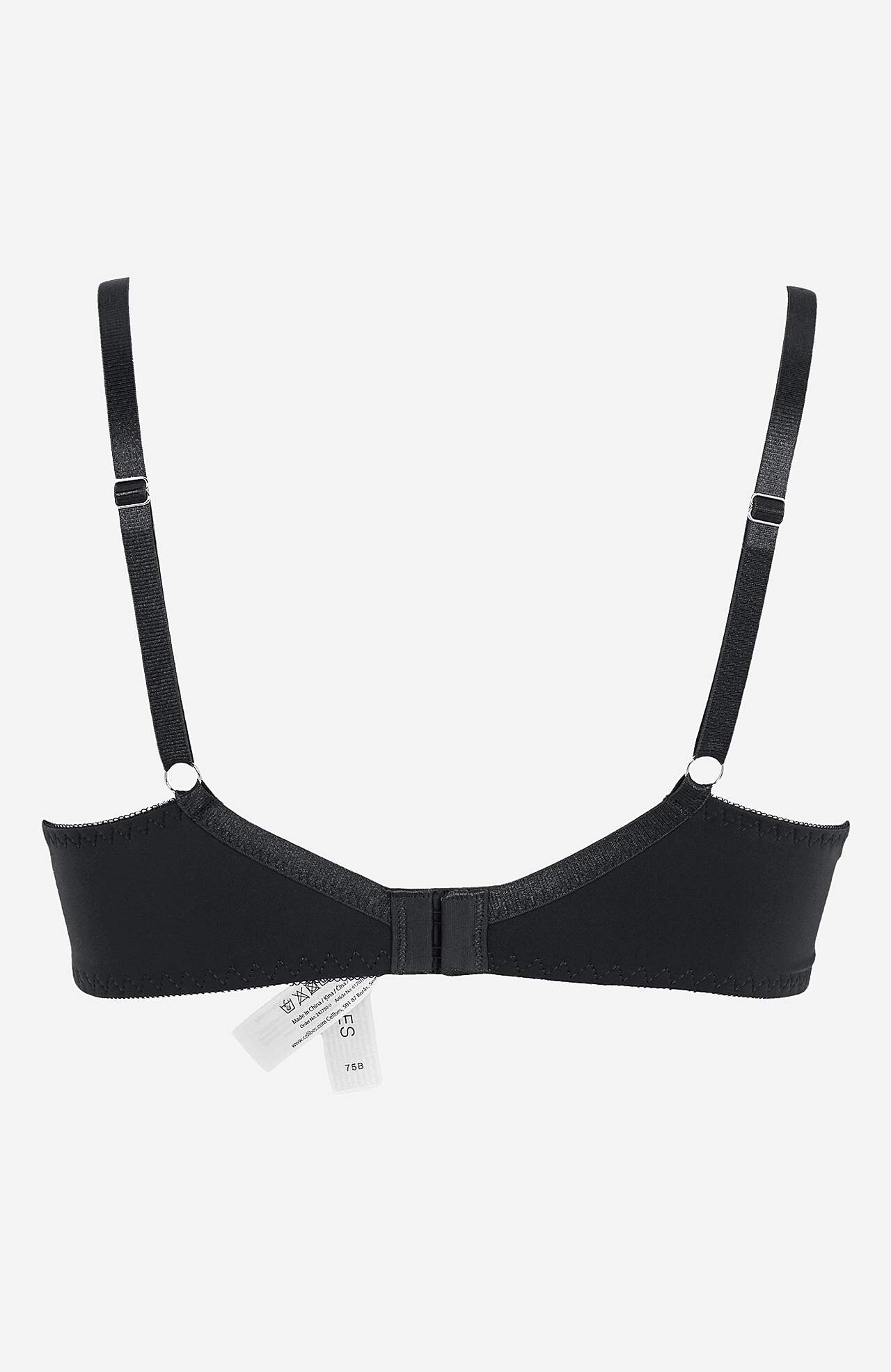 Underwired lace bra