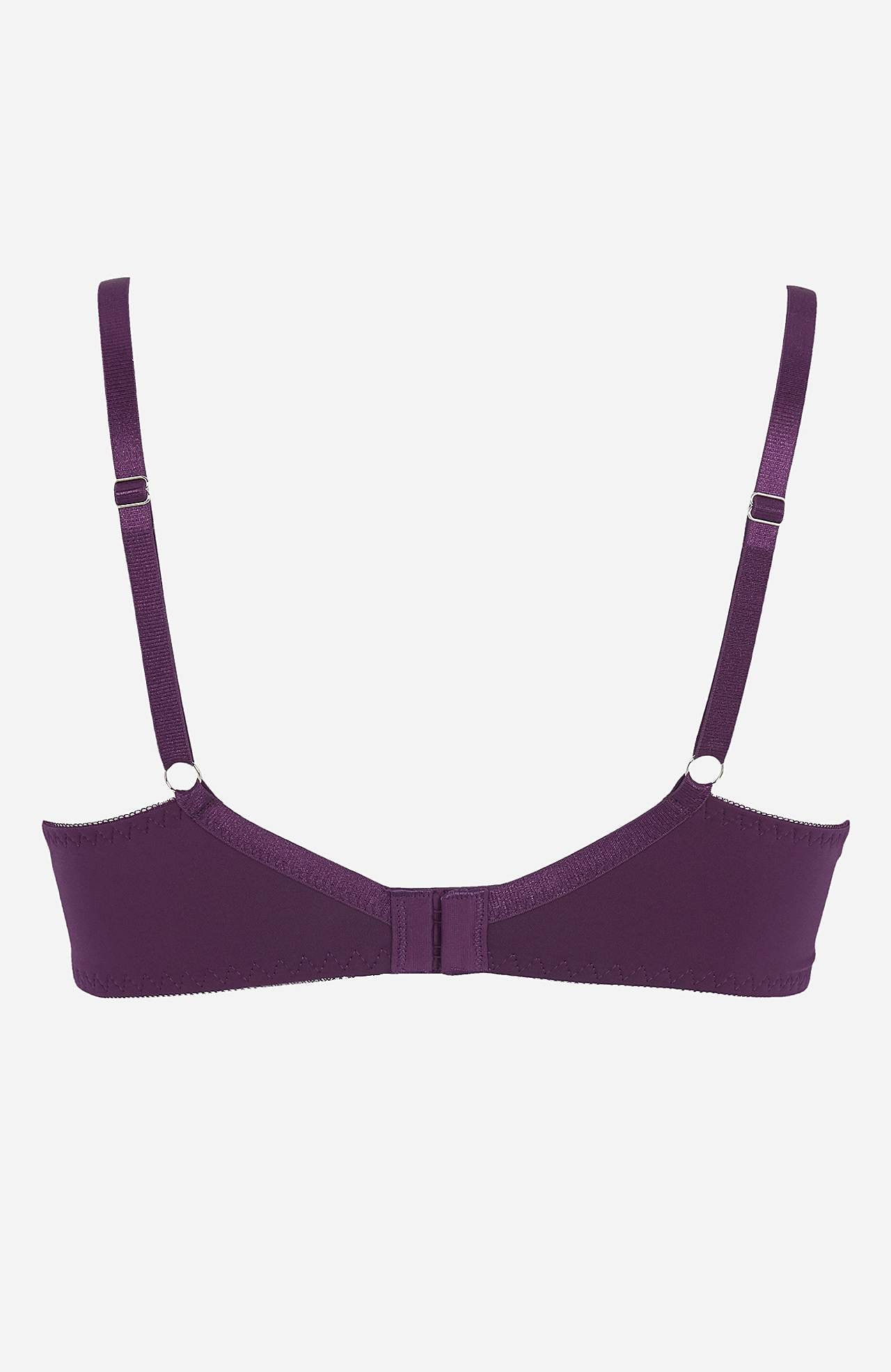 Underwired lace bra