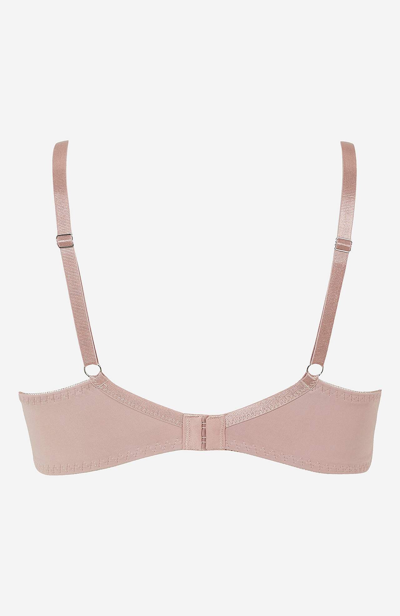 Underwired lace bra