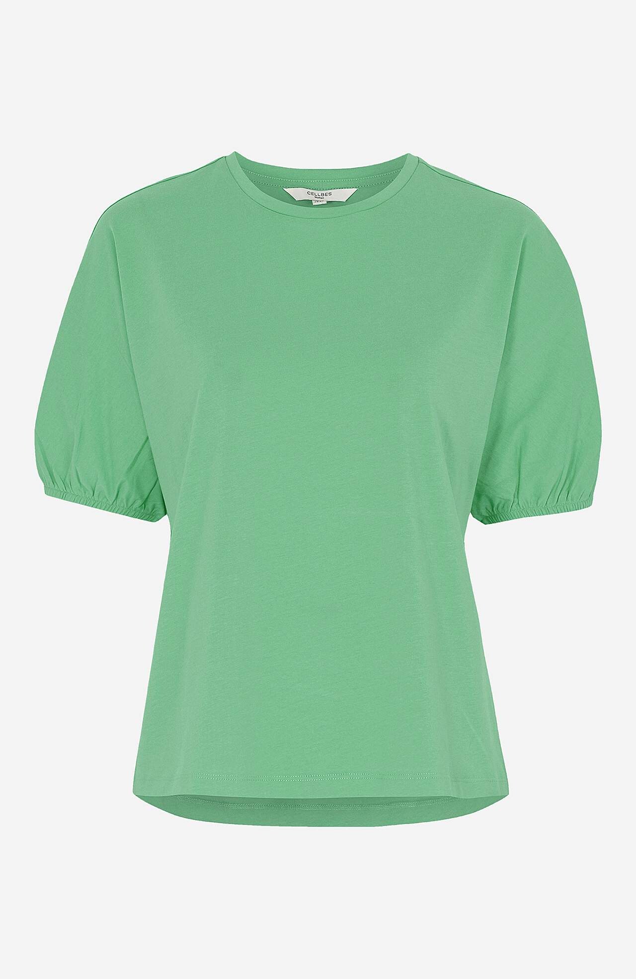 Solid color jersey top