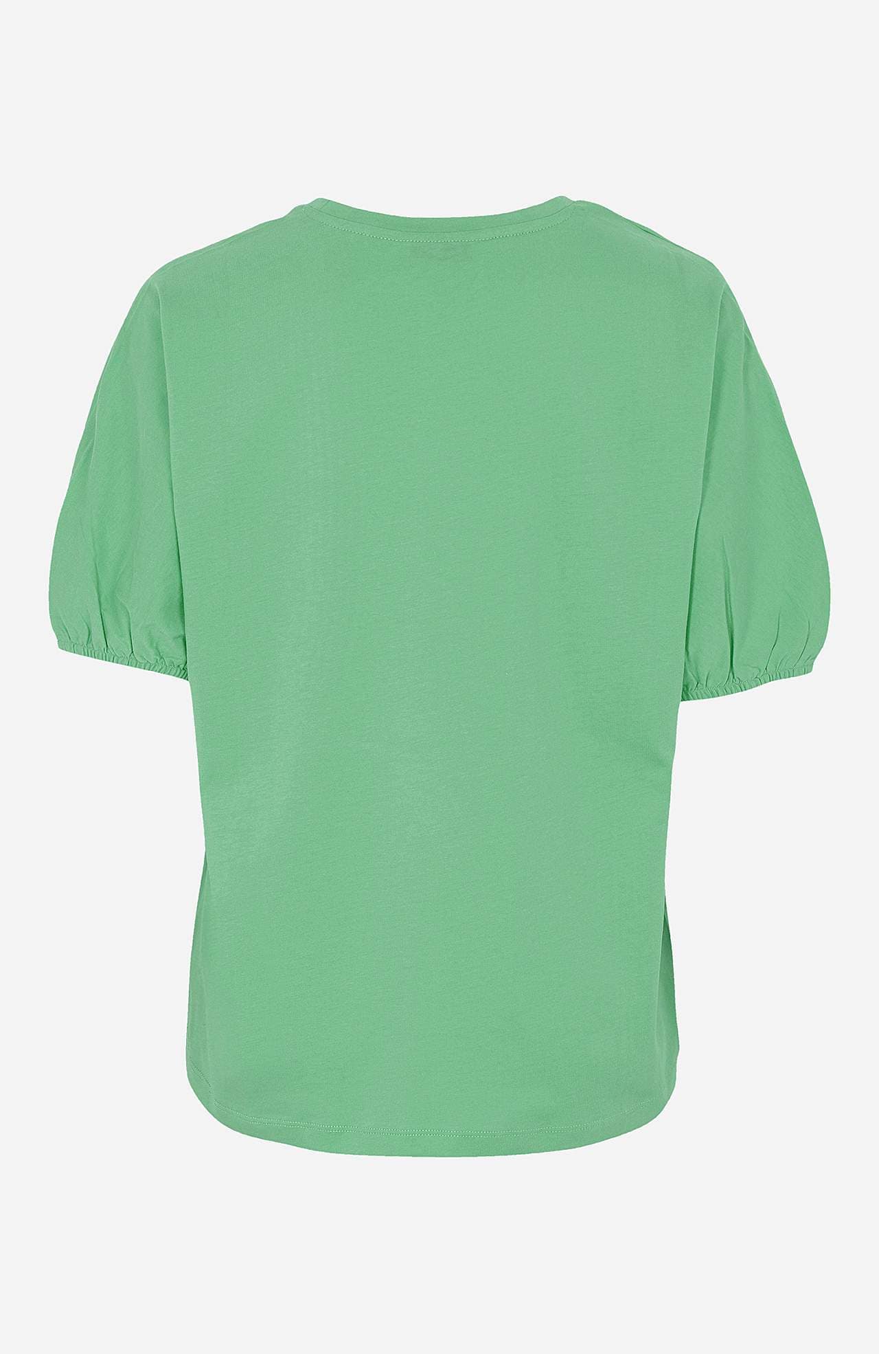 Solid color jersey top