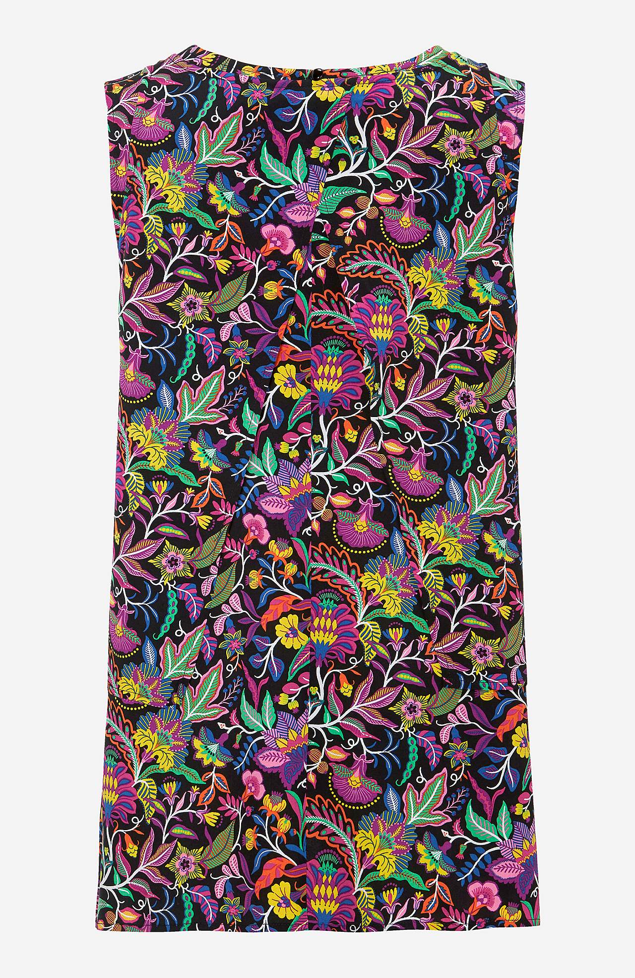 Patterned, two-in-one blouse