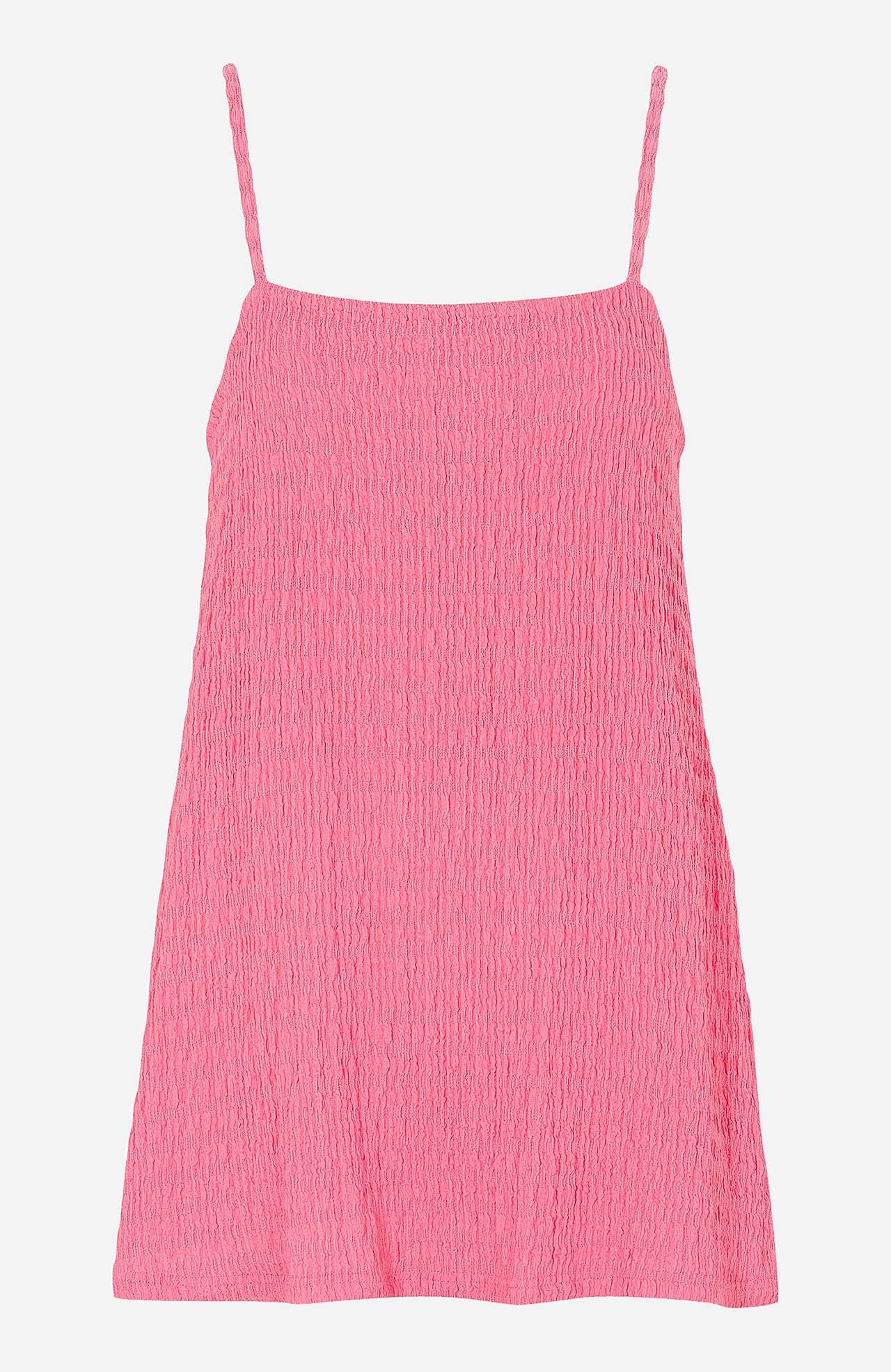 Long jersey top with thin shoulder straps