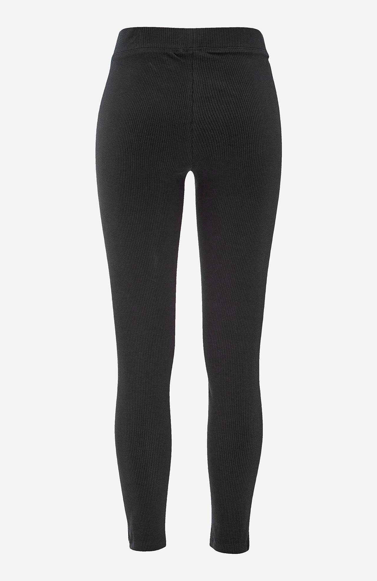 Ribbed leggings