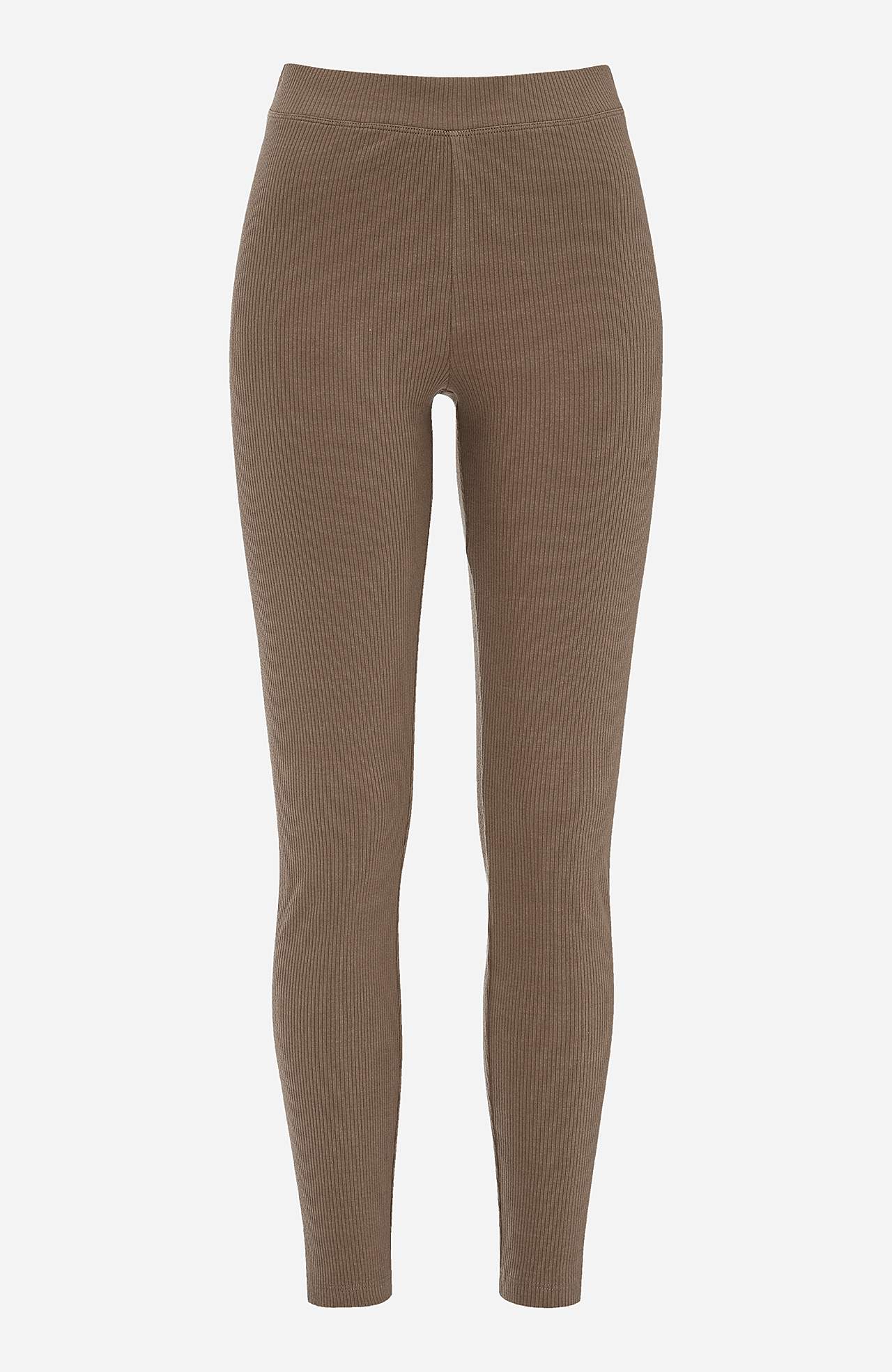 Ribbed leggings