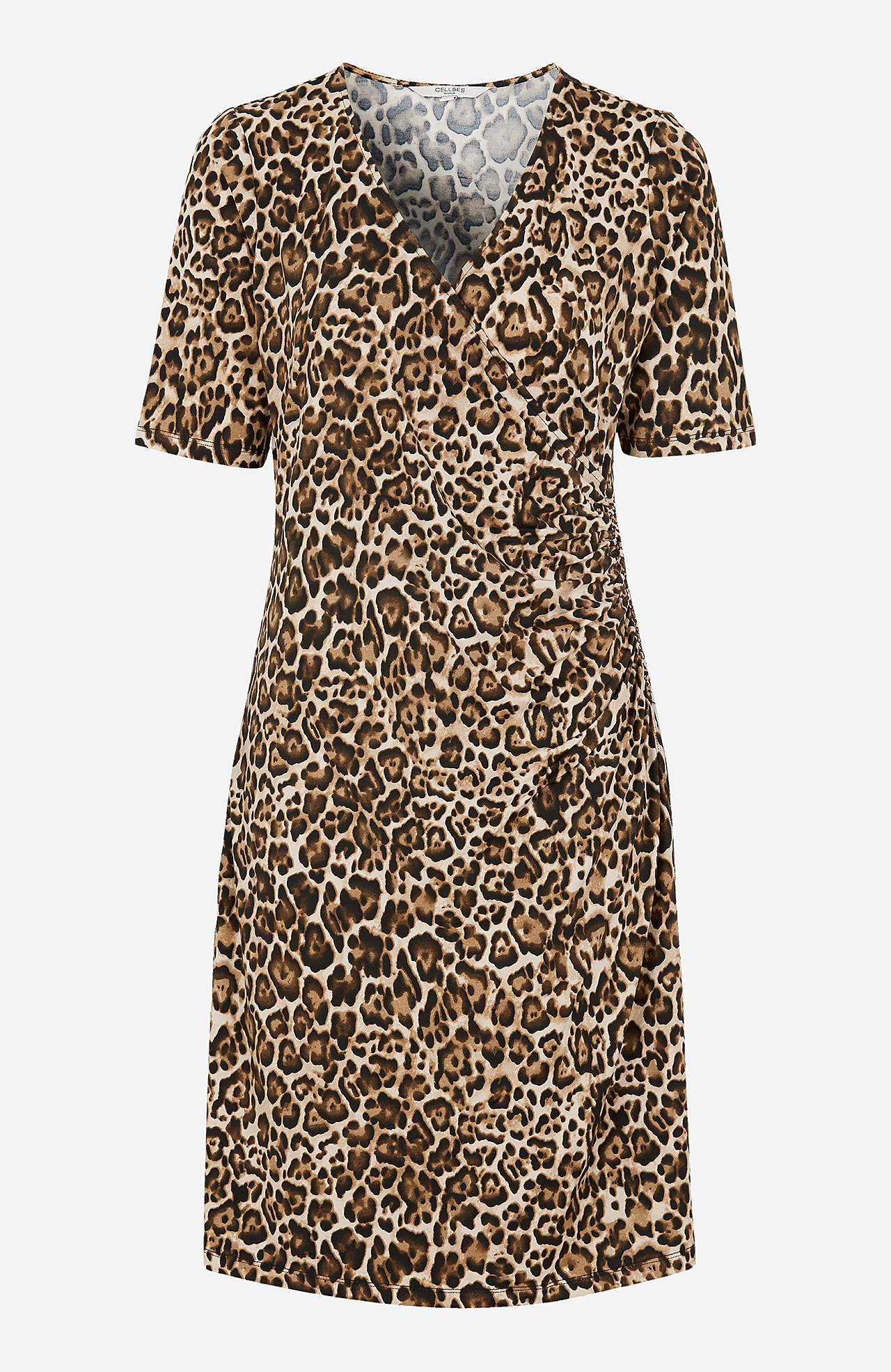 Patterned wrap dress Polly