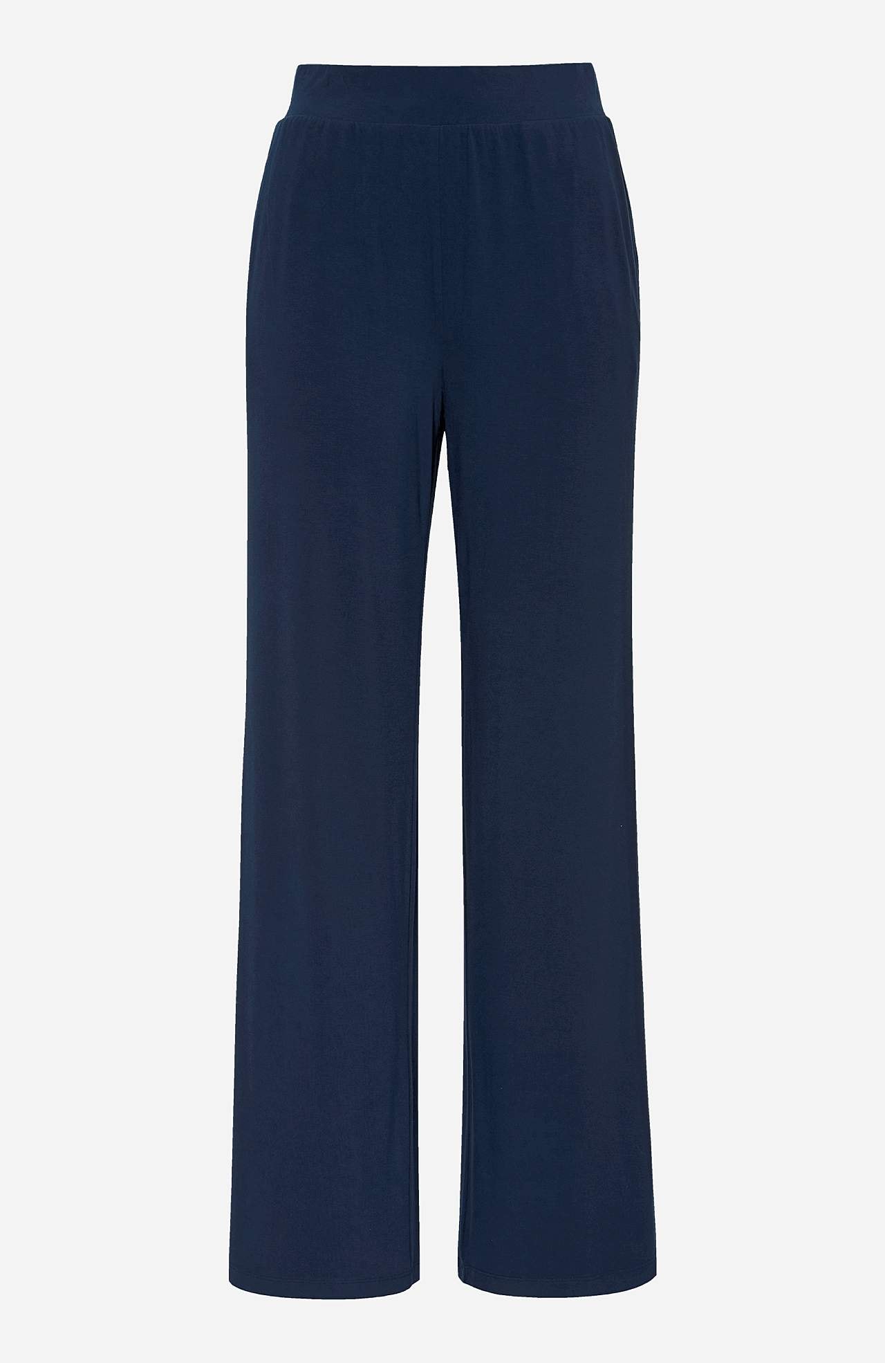 Wide jersey pants
