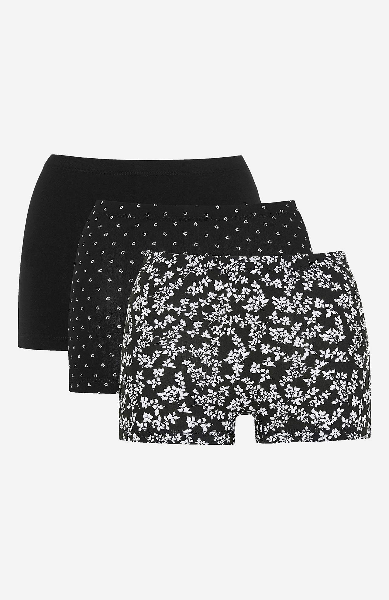 Boxer briefs in organic cotton Alma 3-pack