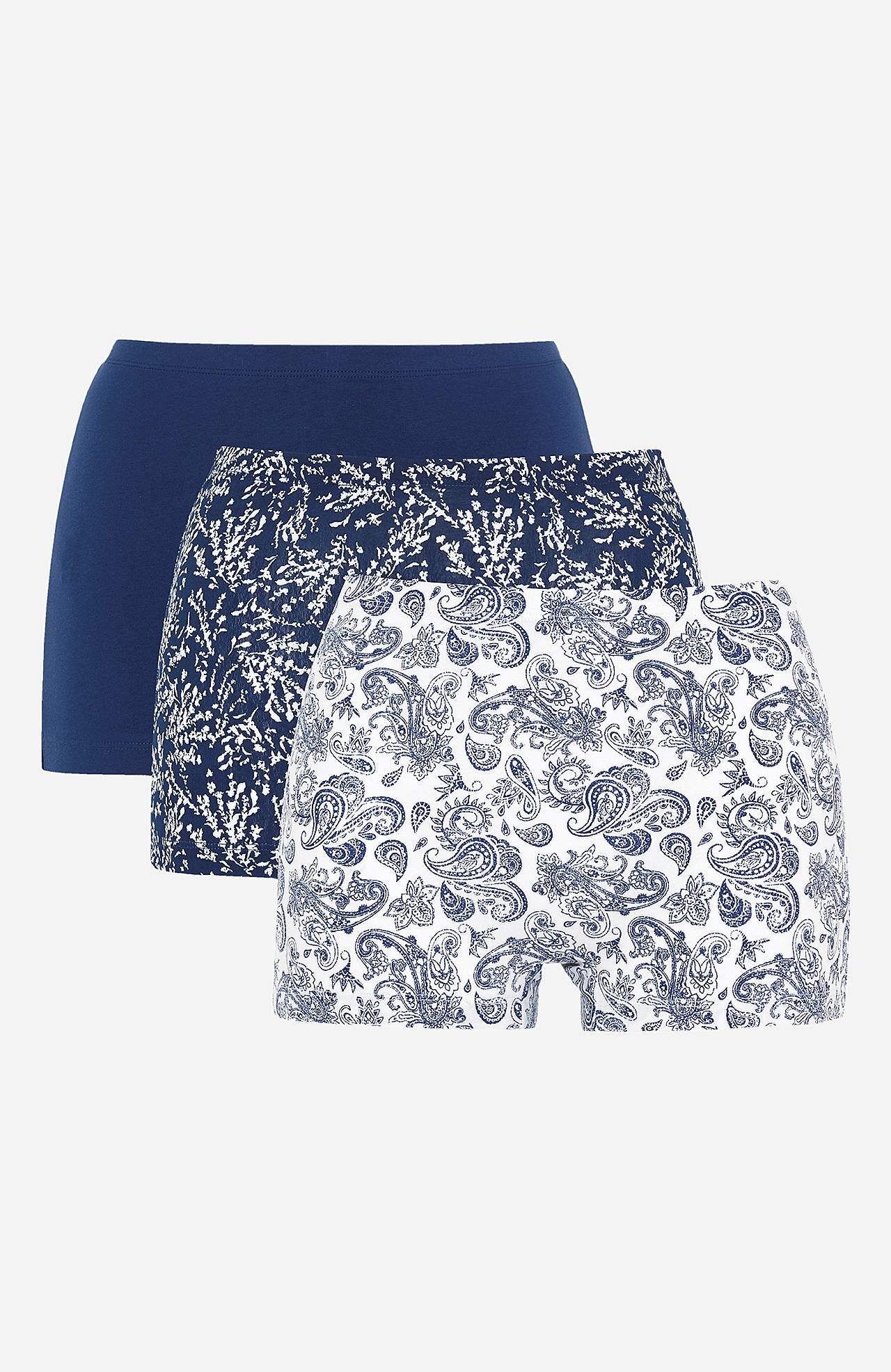 Boxer briefs in organic cotton Alma 3-pack
