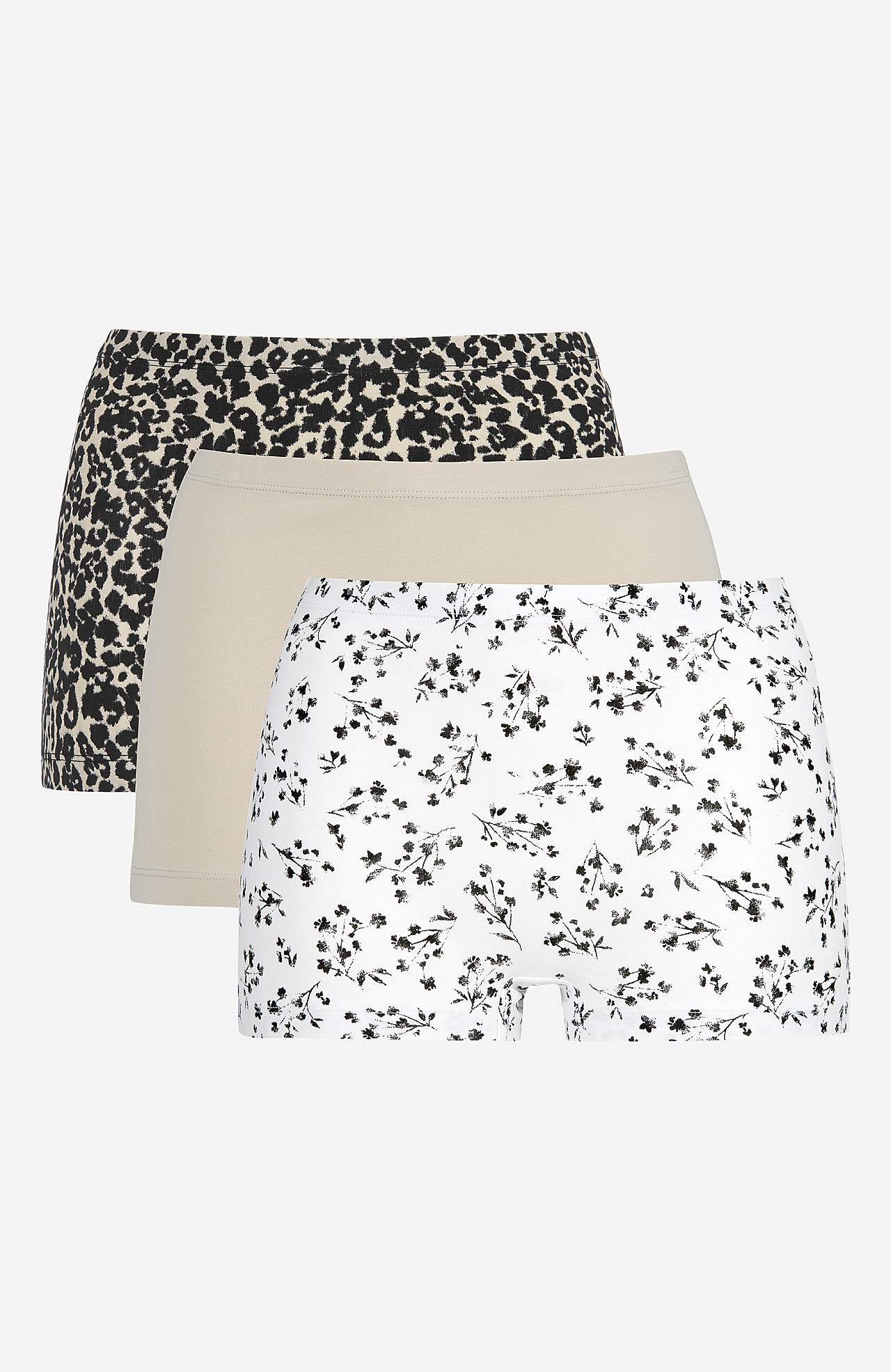 Boxer briefs in organic cotton Alma 3-pack
