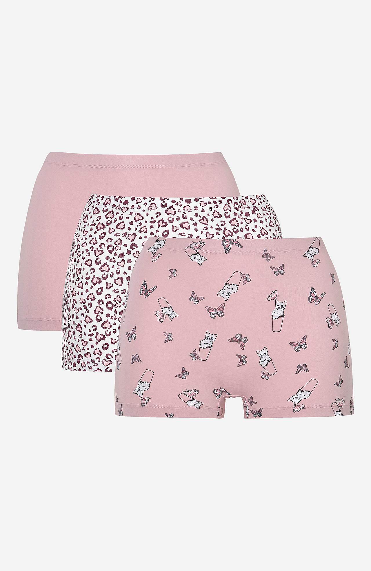 Boxer briefs in organic cotton Alma 3-pack