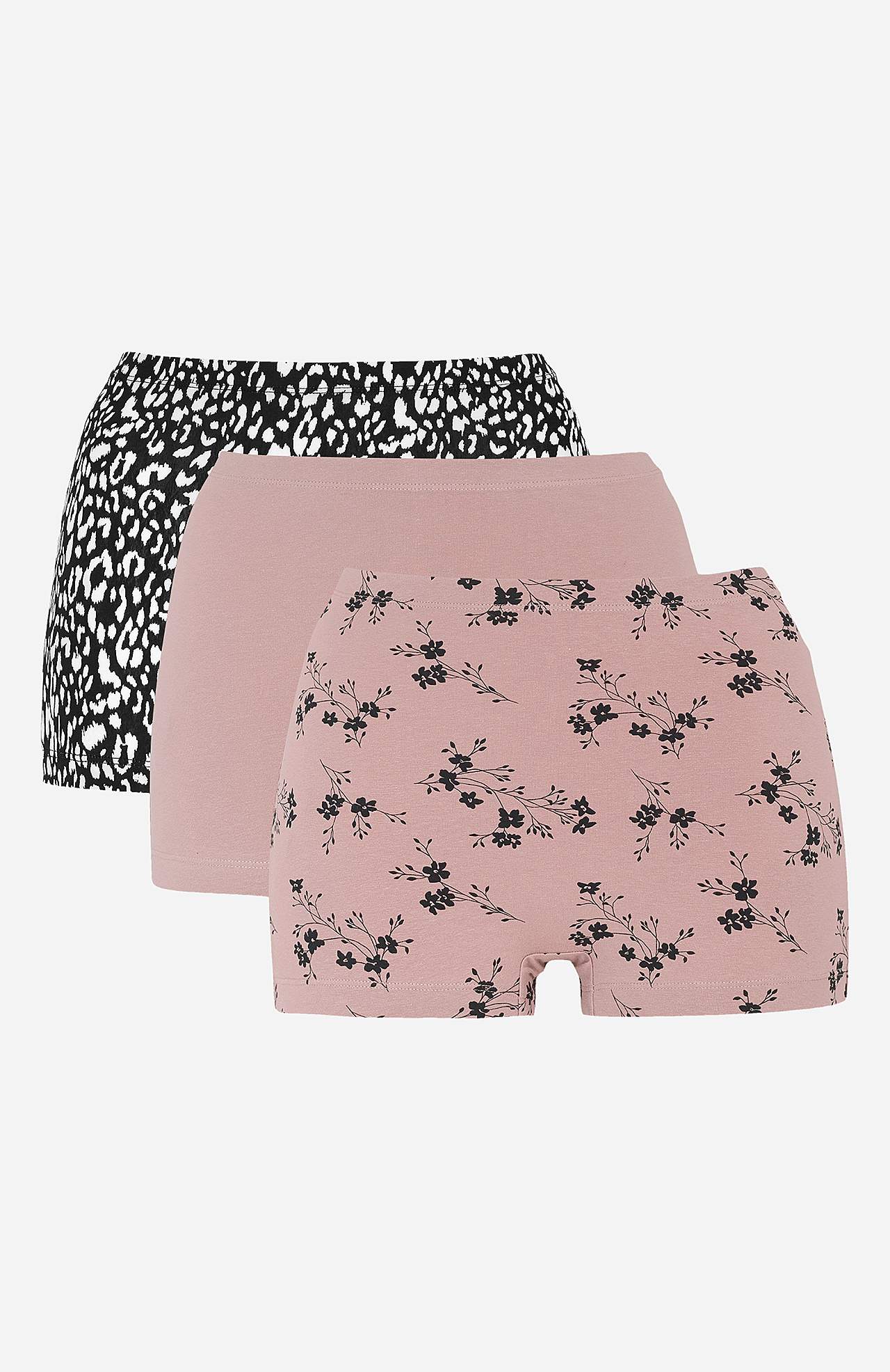 Boxer briefs in organic cotton 3-pack