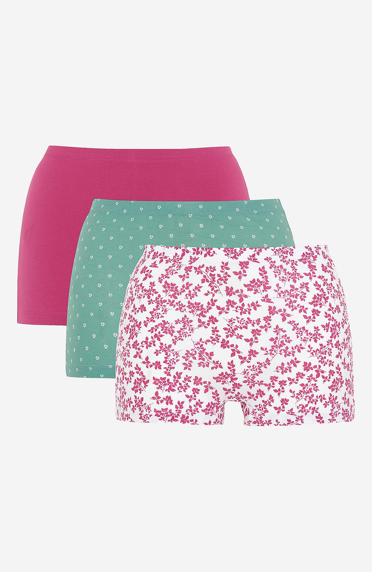 Boxer briefs in organic cotton Alma 3-pack