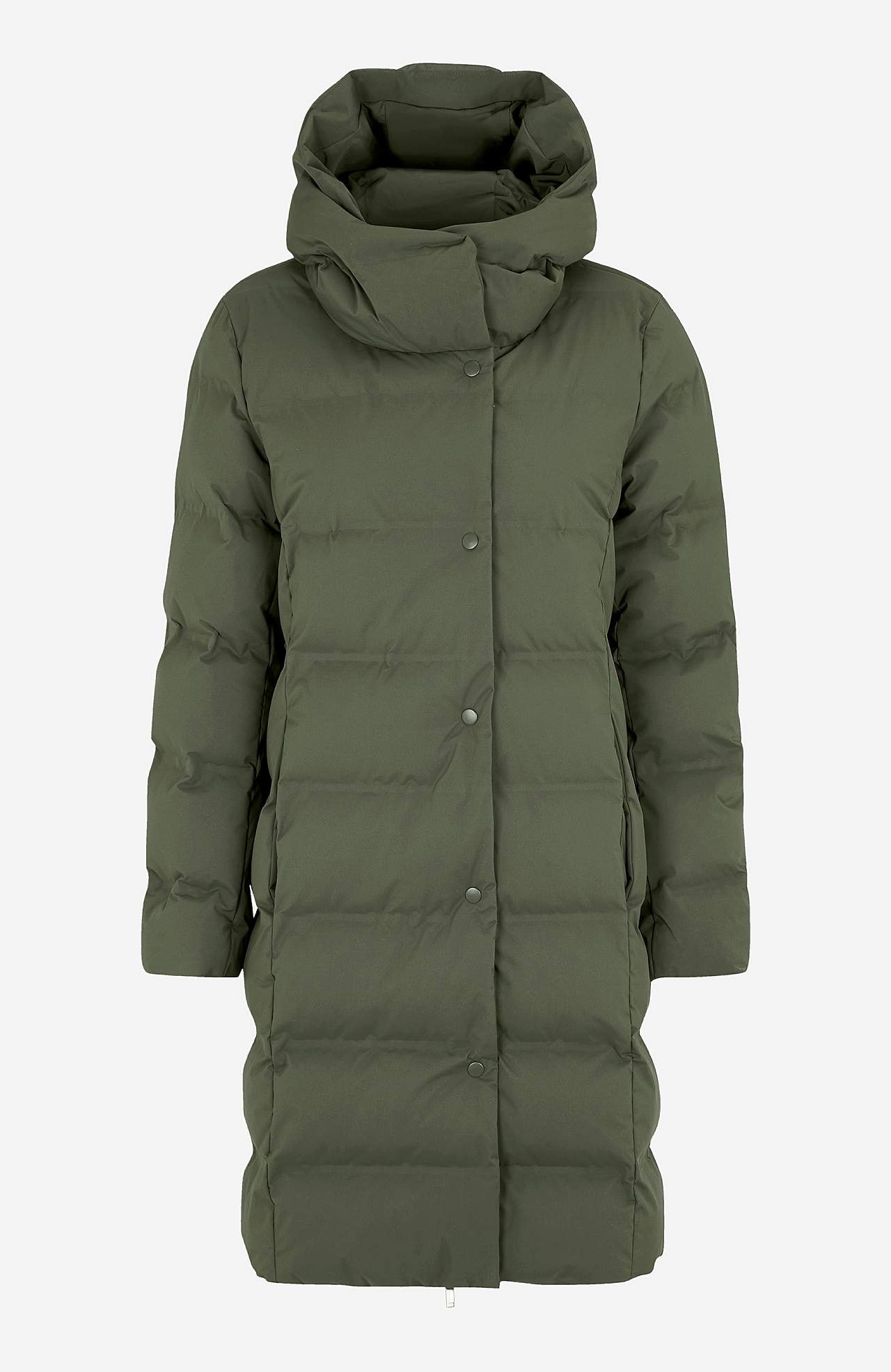 Jacket with down feel