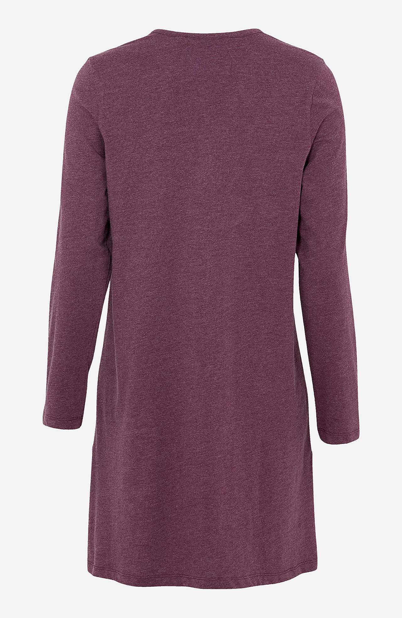 Long-sleeved jersey tuniq with pockets Hilda