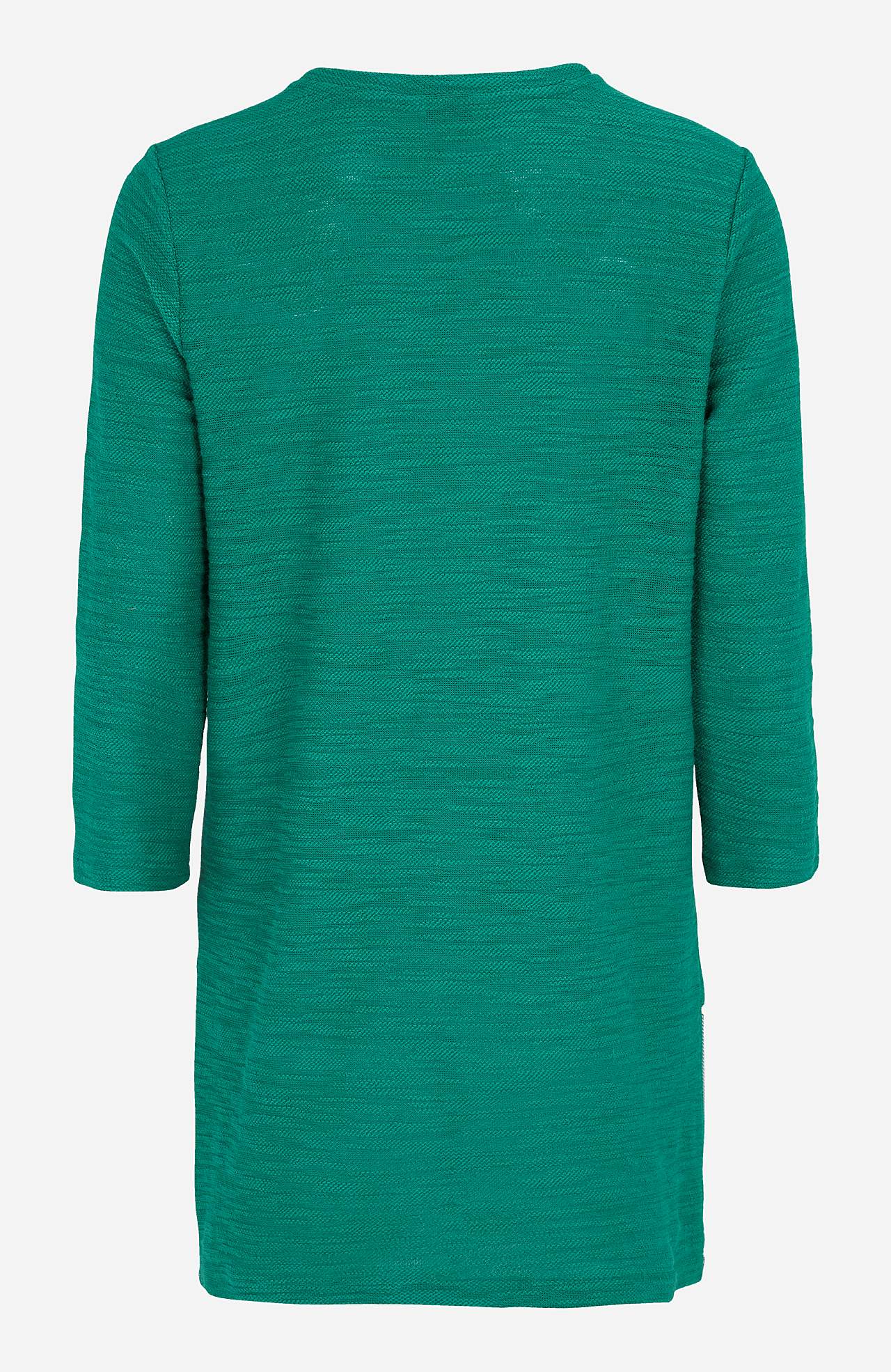 Soft tunic with 3/4 length sleeves