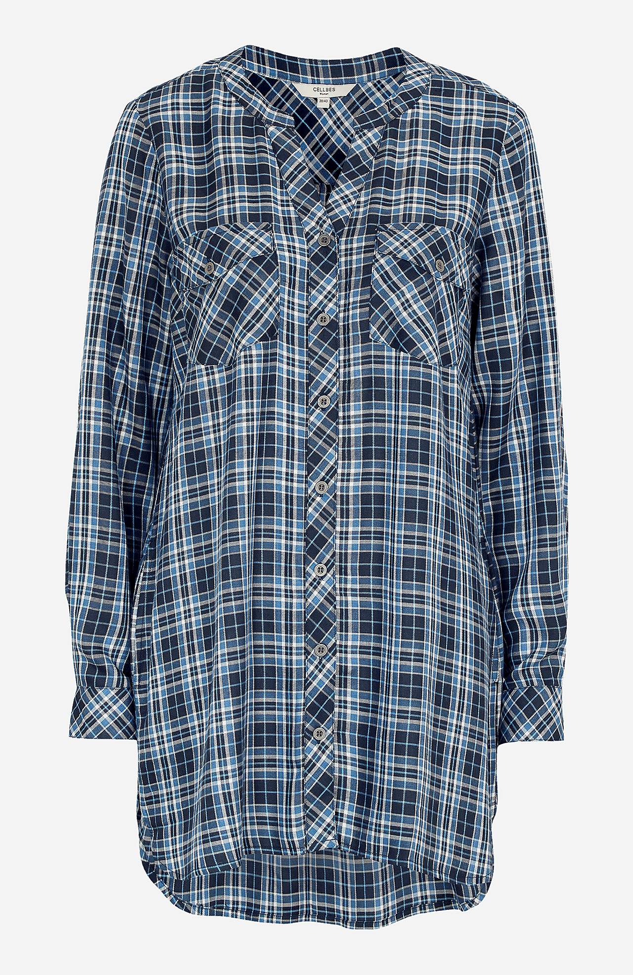 Checked tunic