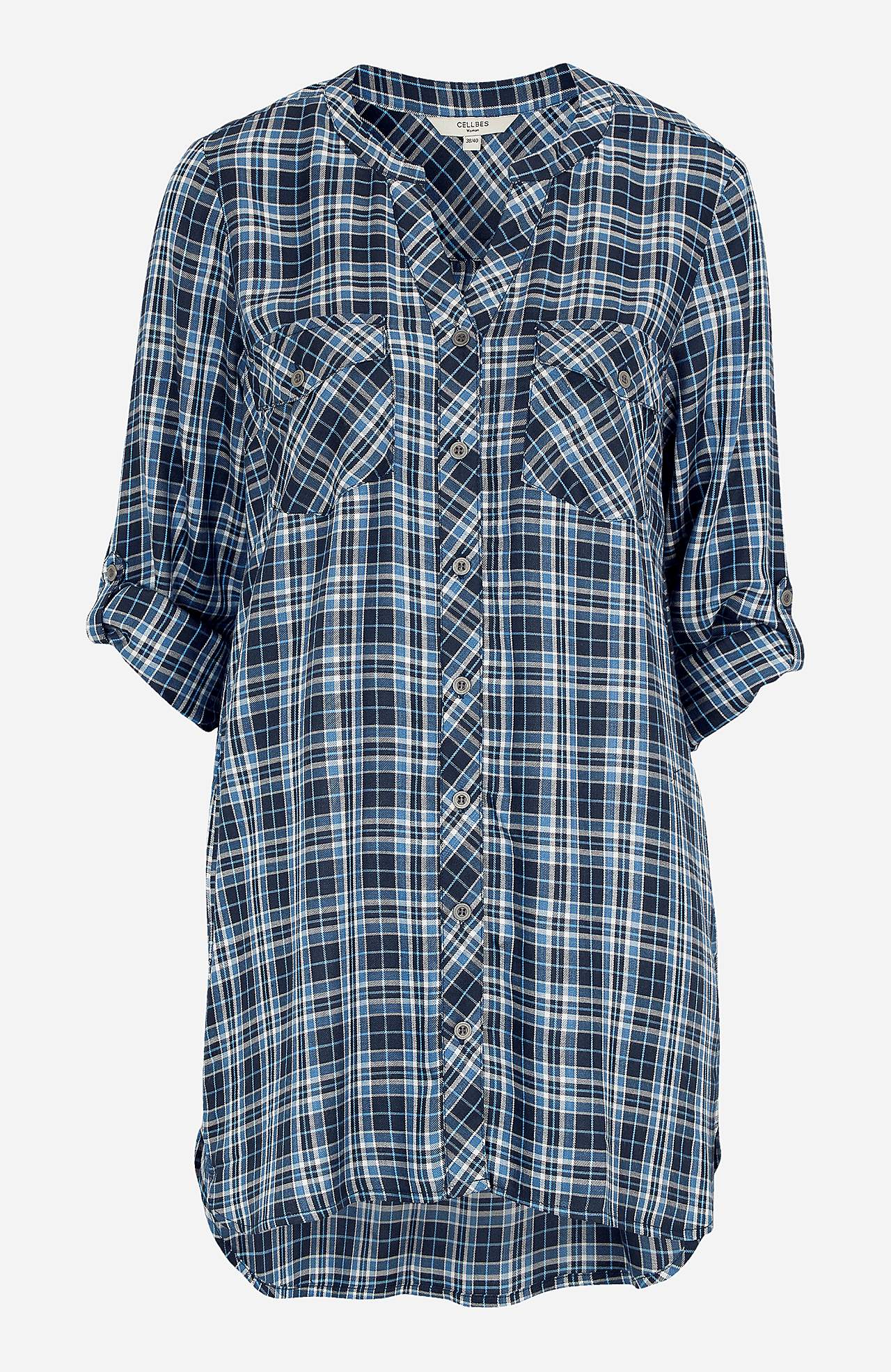 Checked tunic