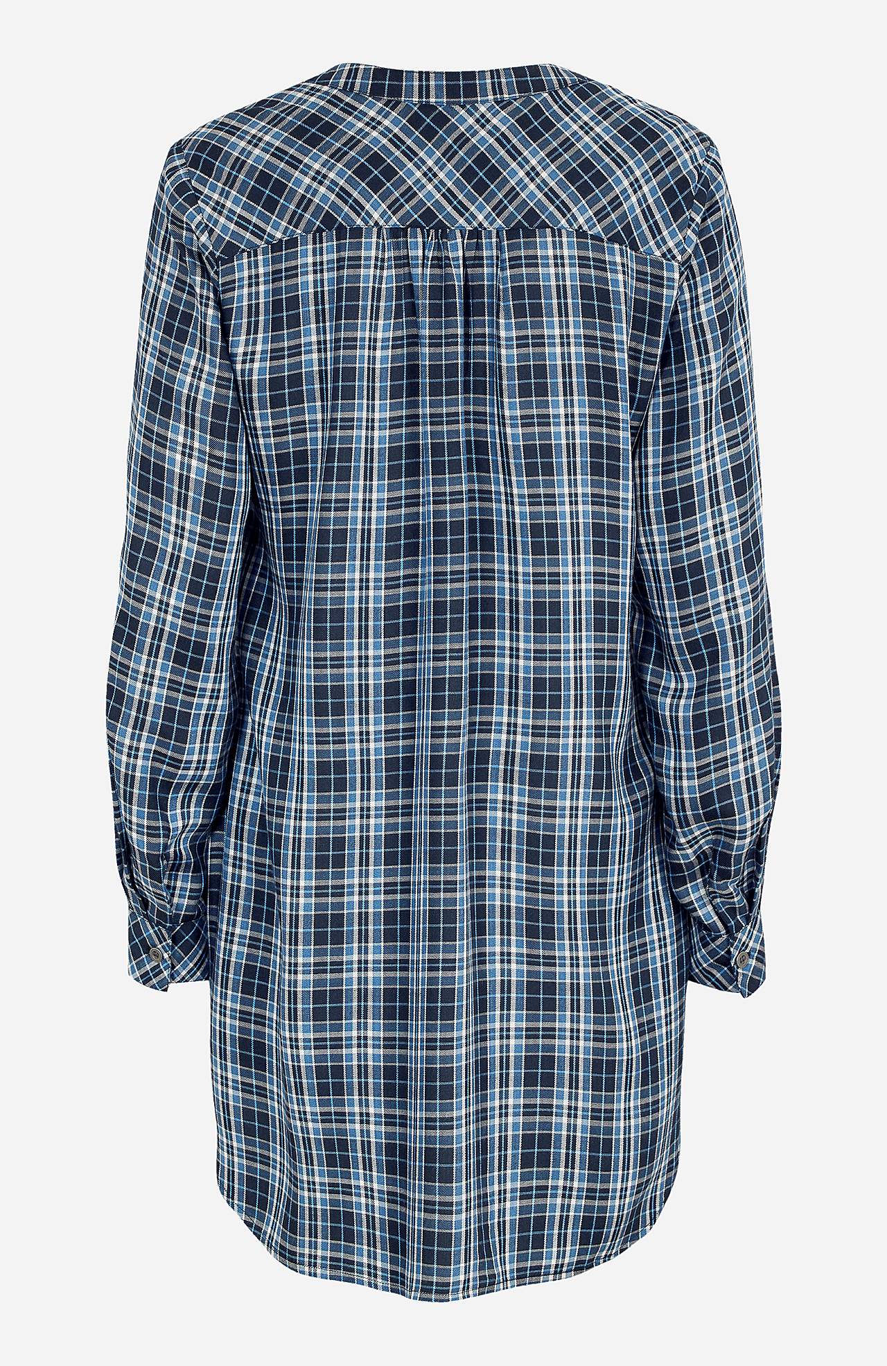 Checked tunic