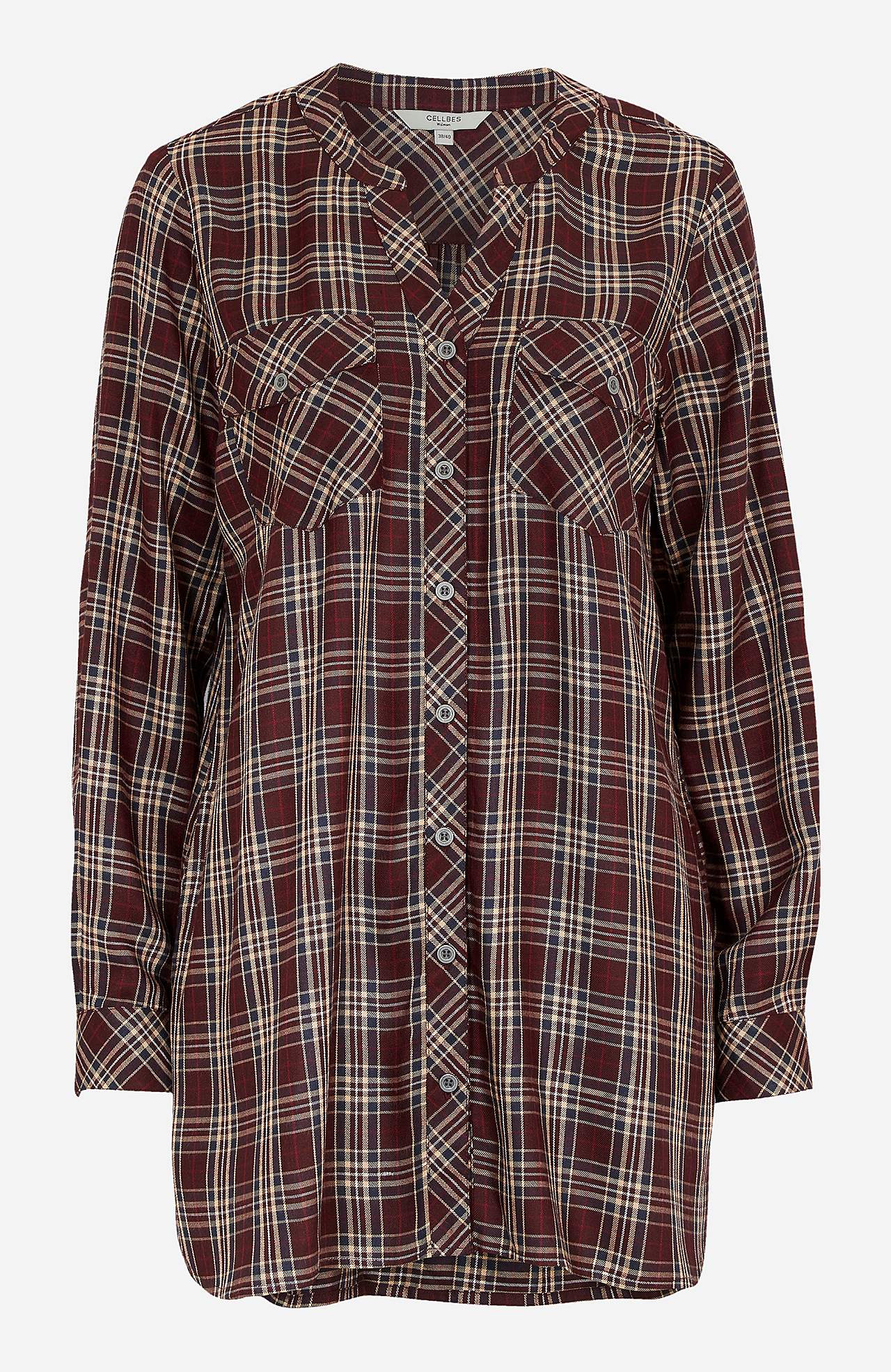 Checked tunic
