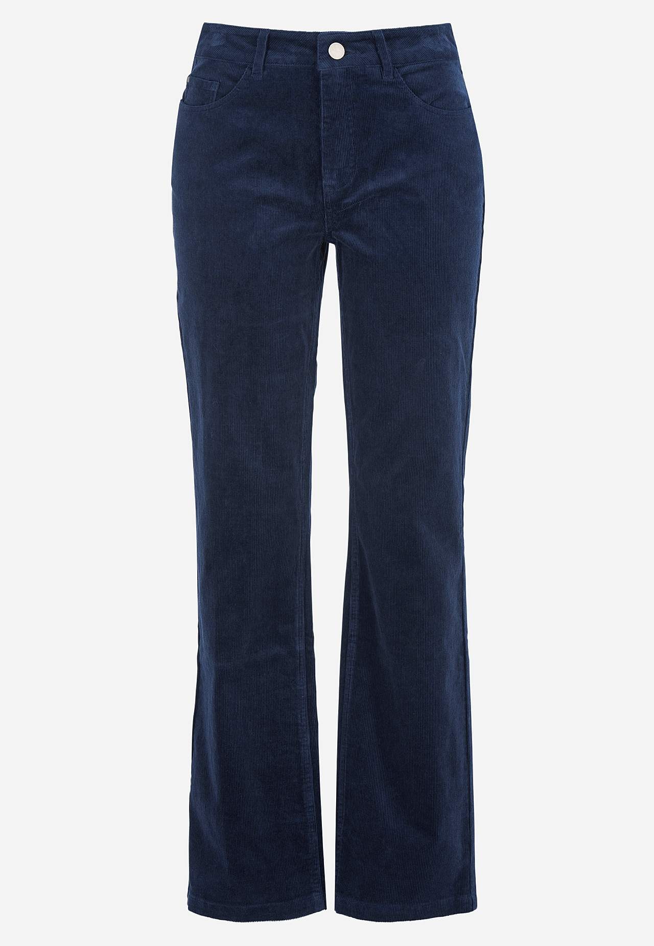 Stretchy corduroy trouser