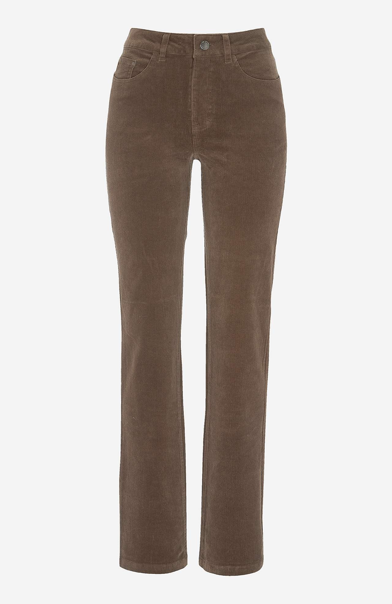 Stretchy corduroy trouser