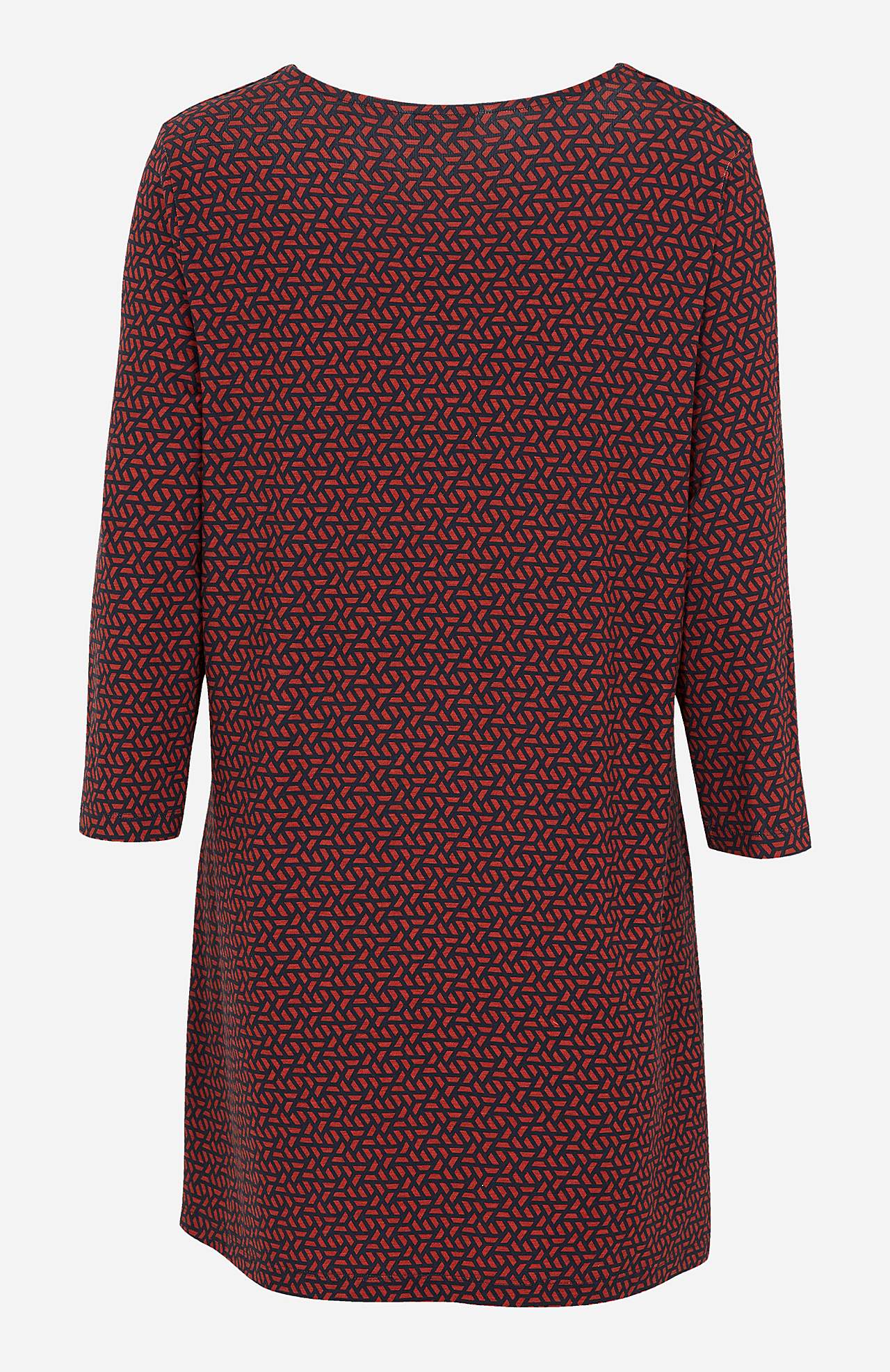 Patterned jersey tuniq