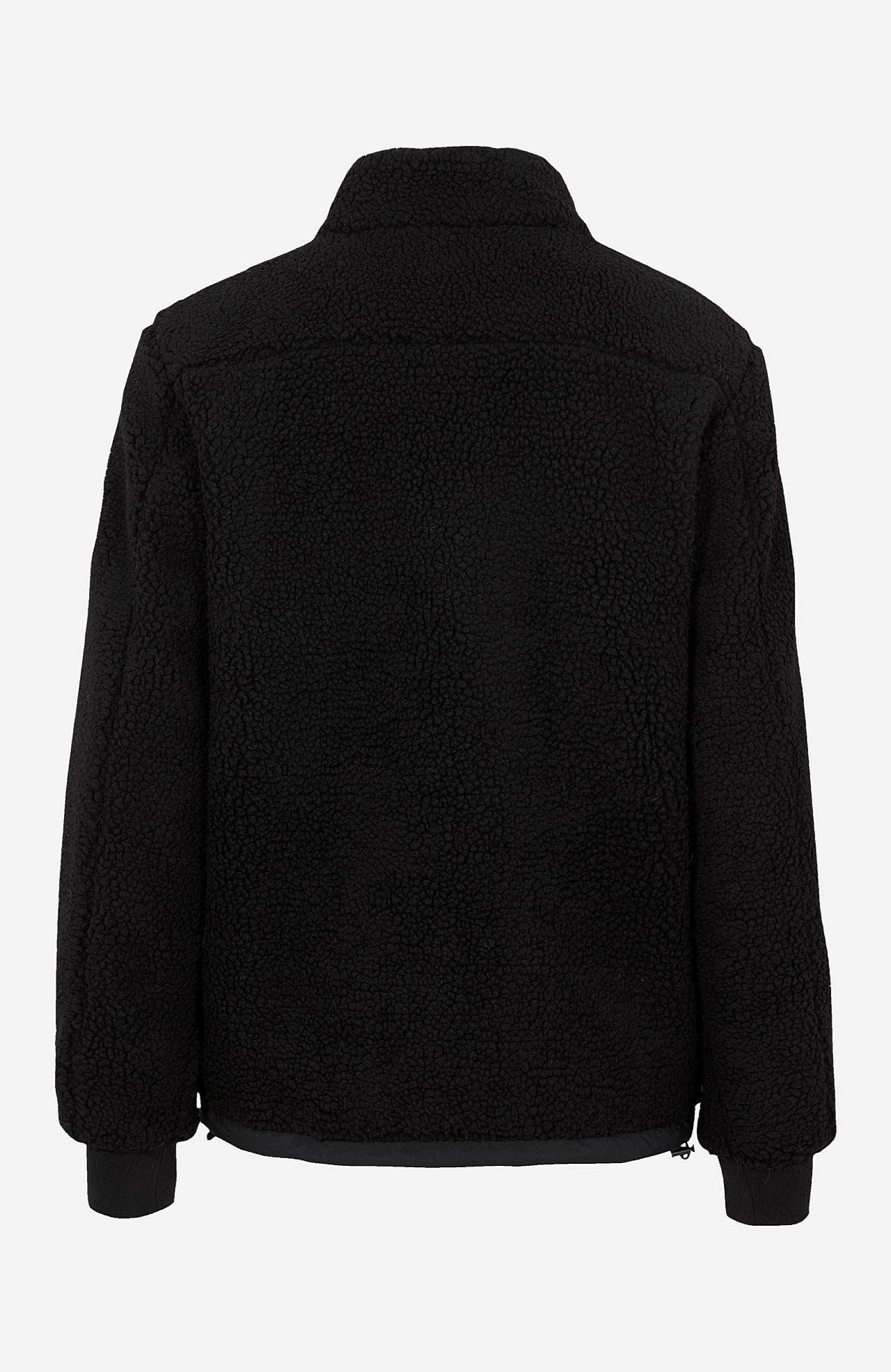 Fully lined jacket in teddy fabric Ted