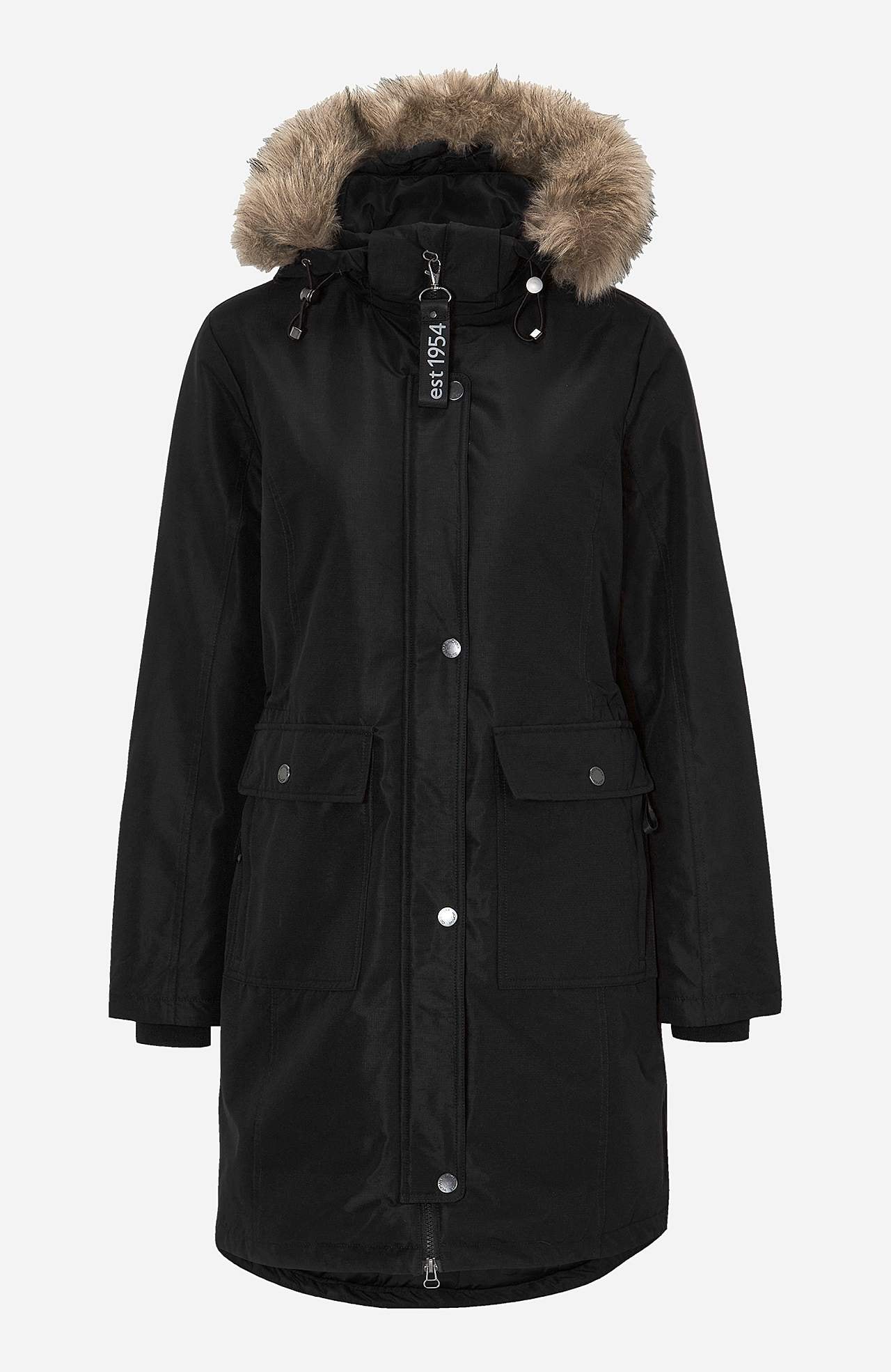 Warm-lined parka Ice