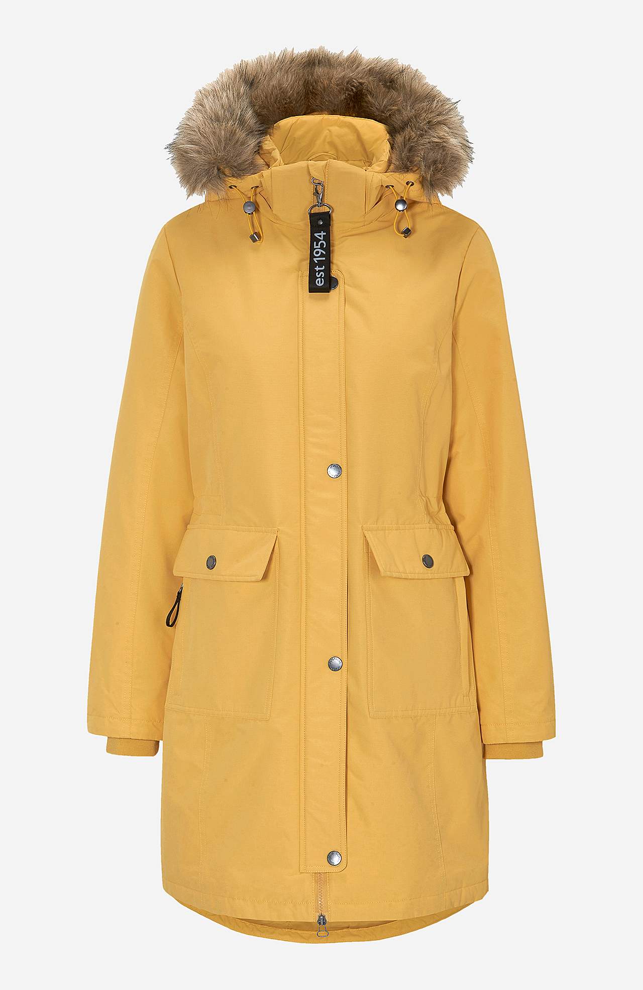 Warm-lined parka Ice