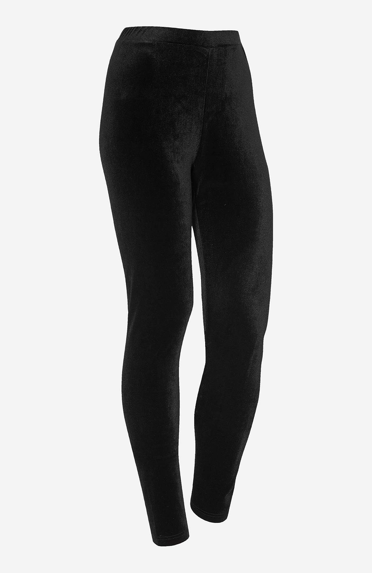 Leggings in velvet