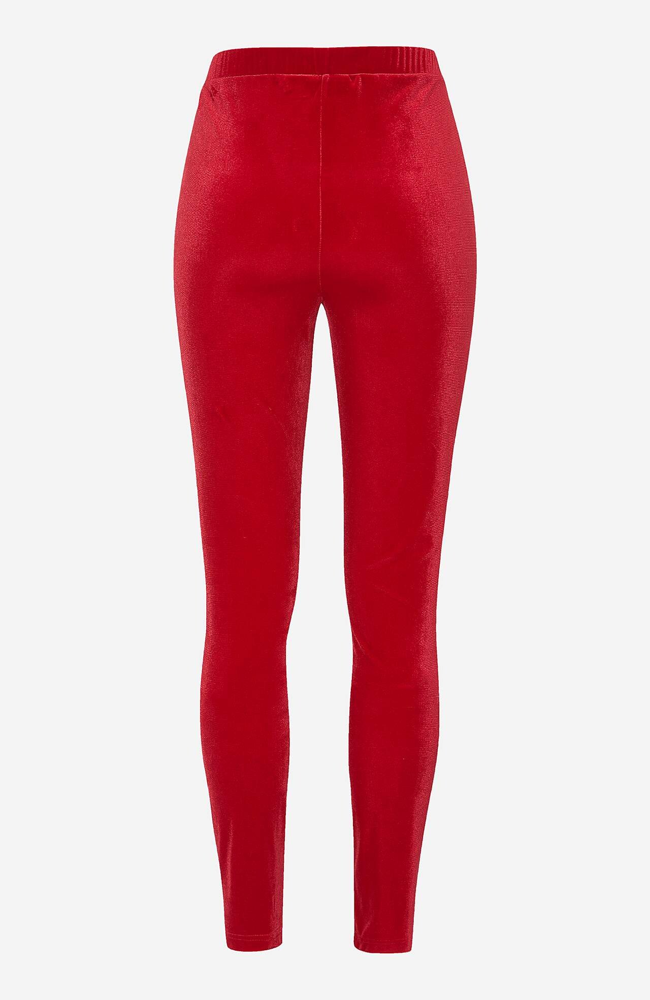 Leggings in velvet