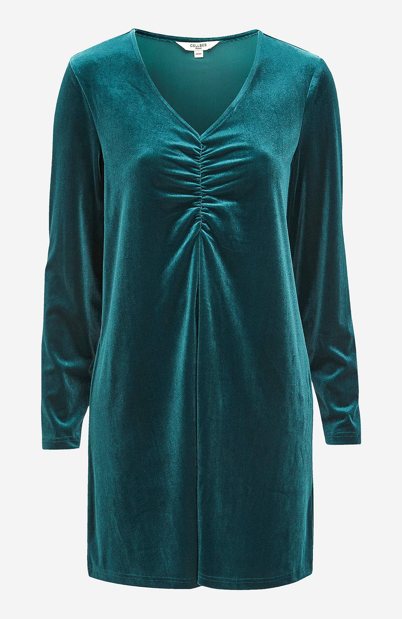 Velvet tunic with glow