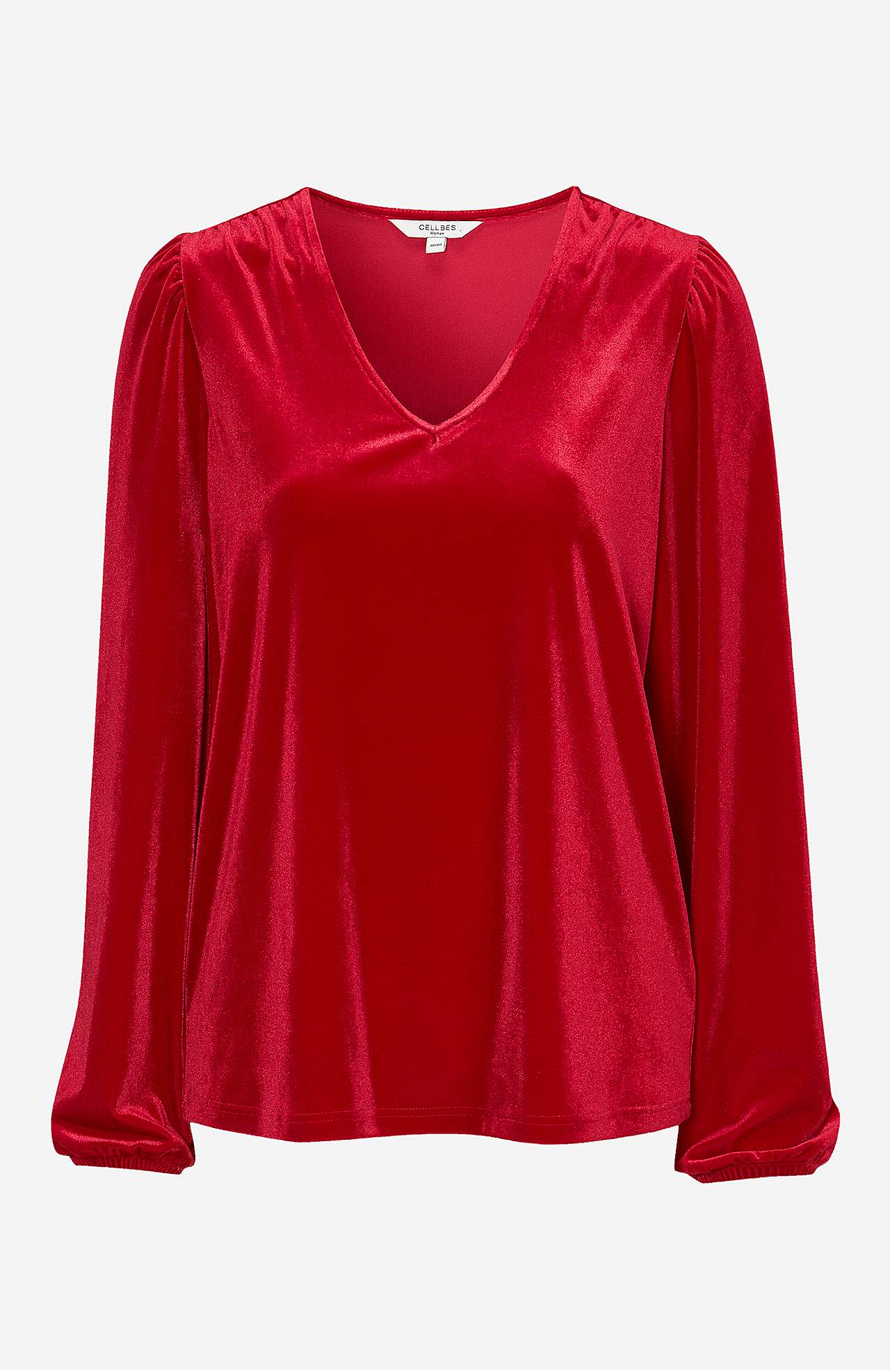 Party top in velvet