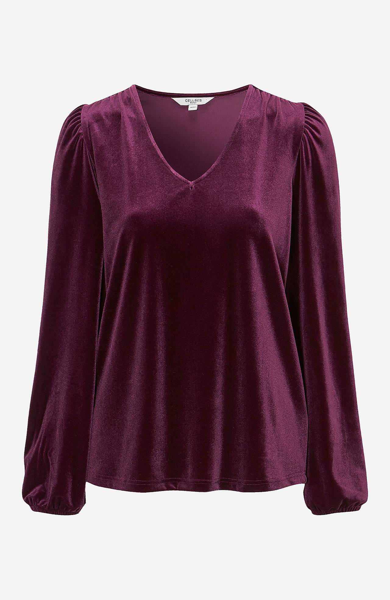 Party top in velvet Vilma