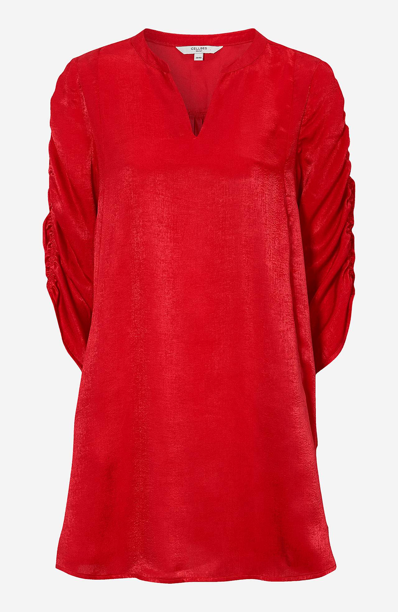 Tunic top in satin