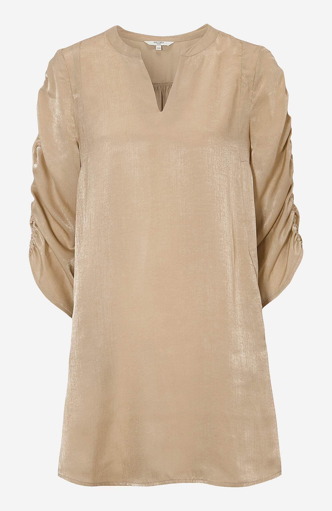 Tunic top in satin