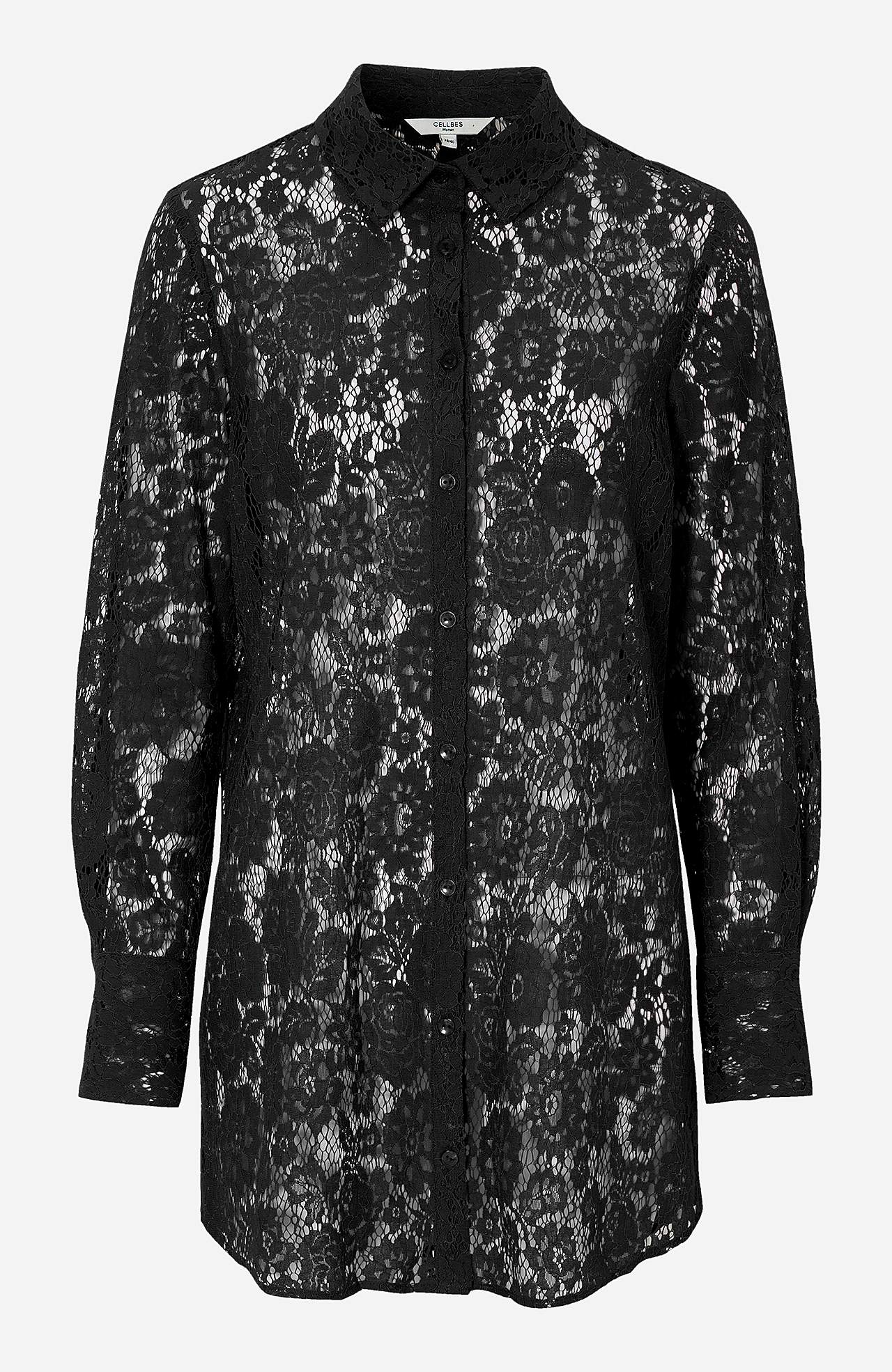 Long-sleeved lace tunic Ariel