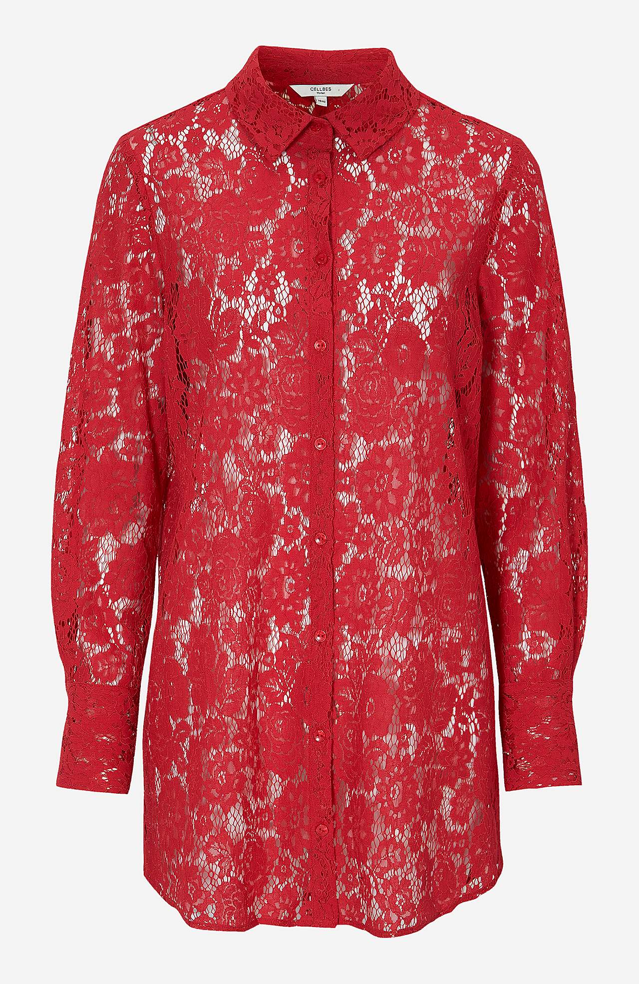 Long-sleeved lace tunic Ariel