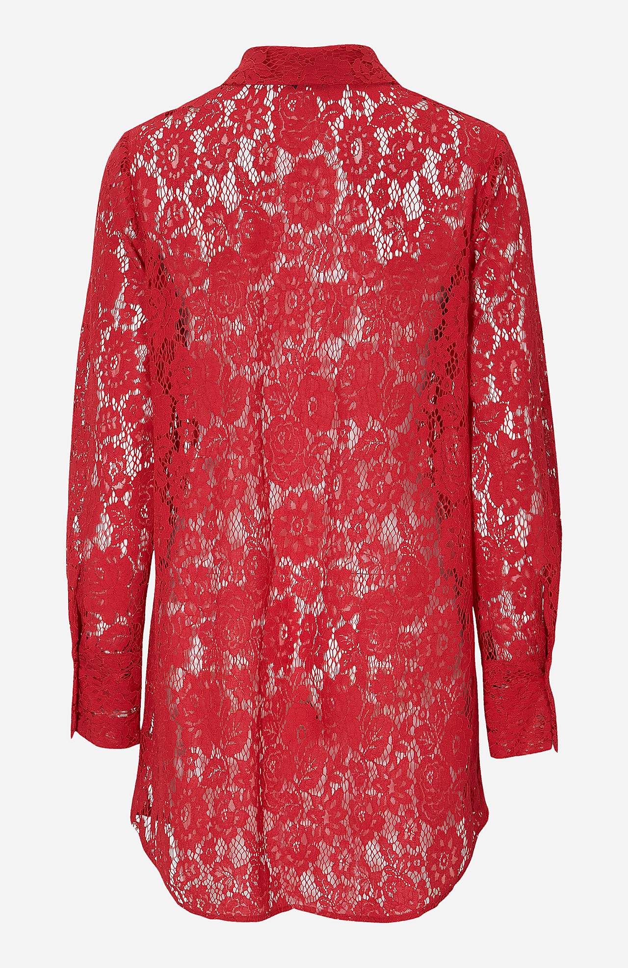 Long-sleeved lace tunic Ariel