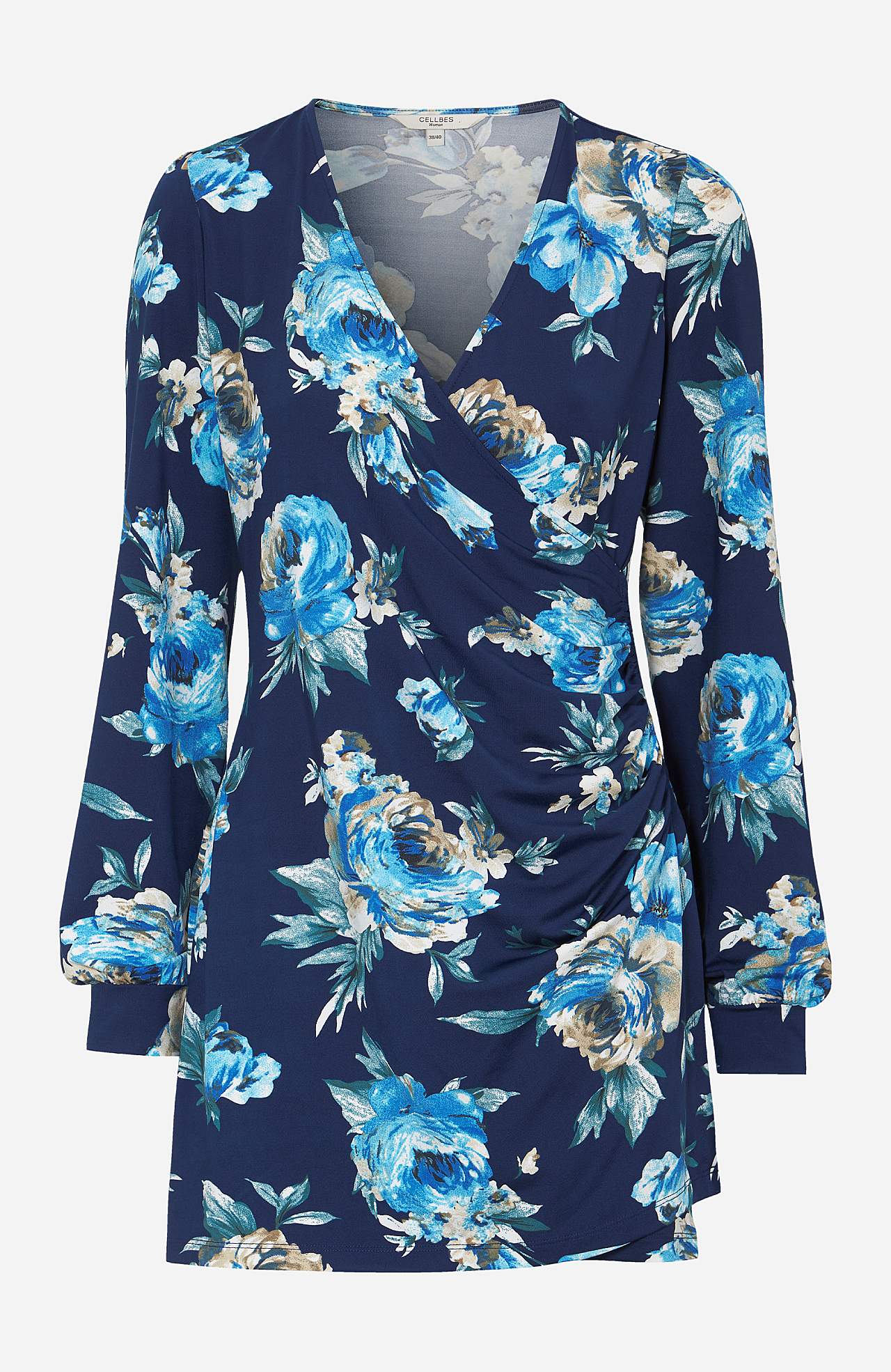 Patterned jersey tuniq