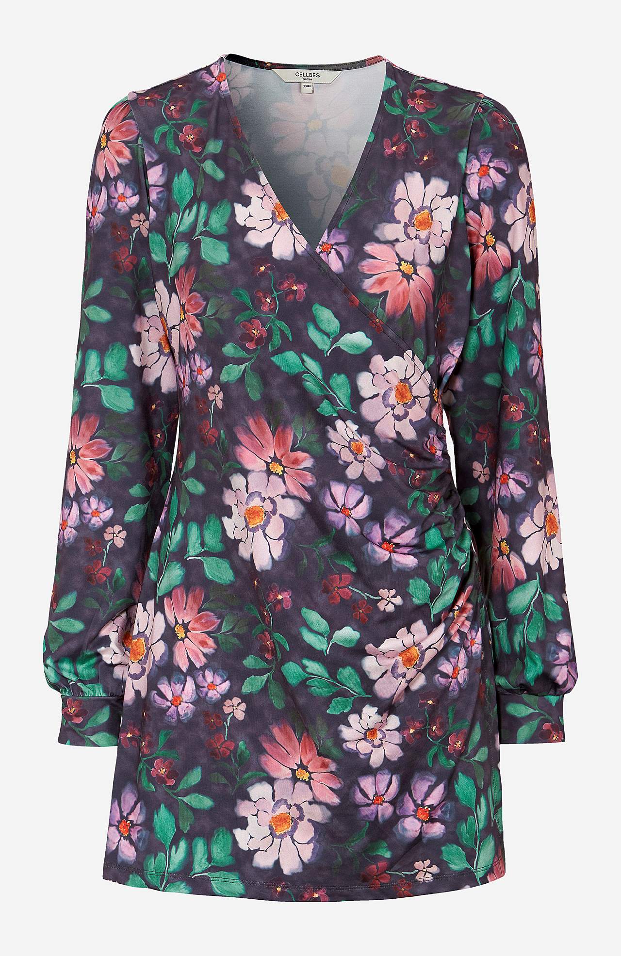 Patterned jersey tuniq