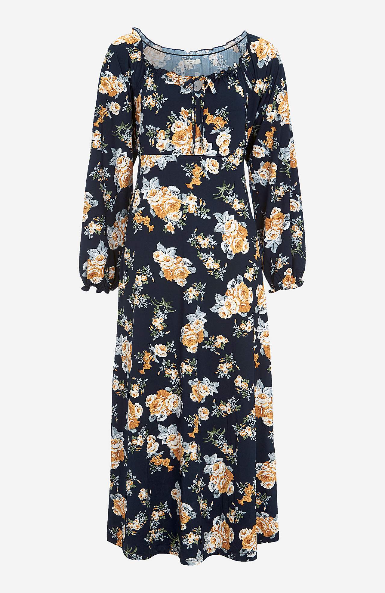 Patterned maxi dress Monica