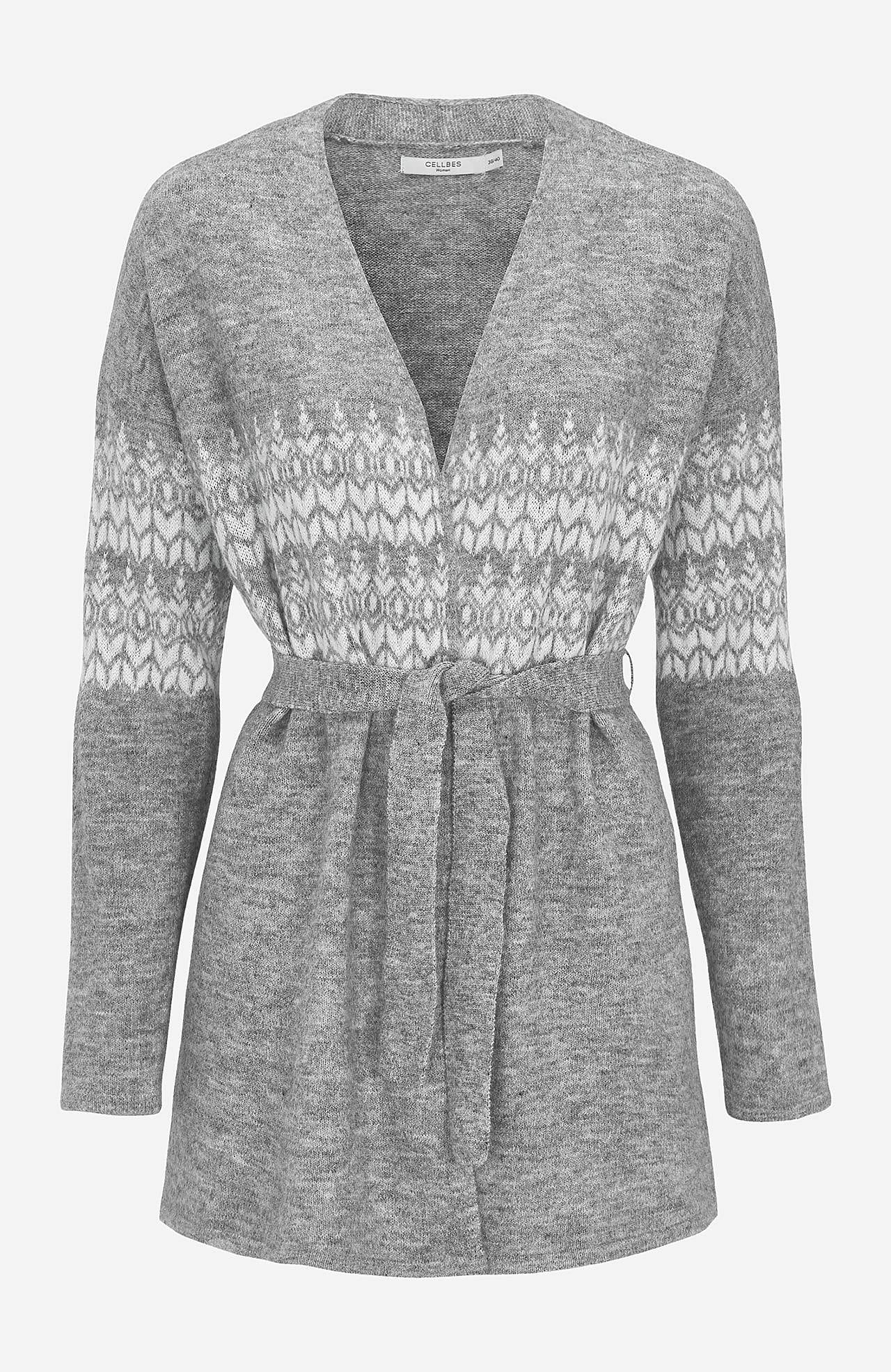 Jacquard-knit cardigan Bonnie